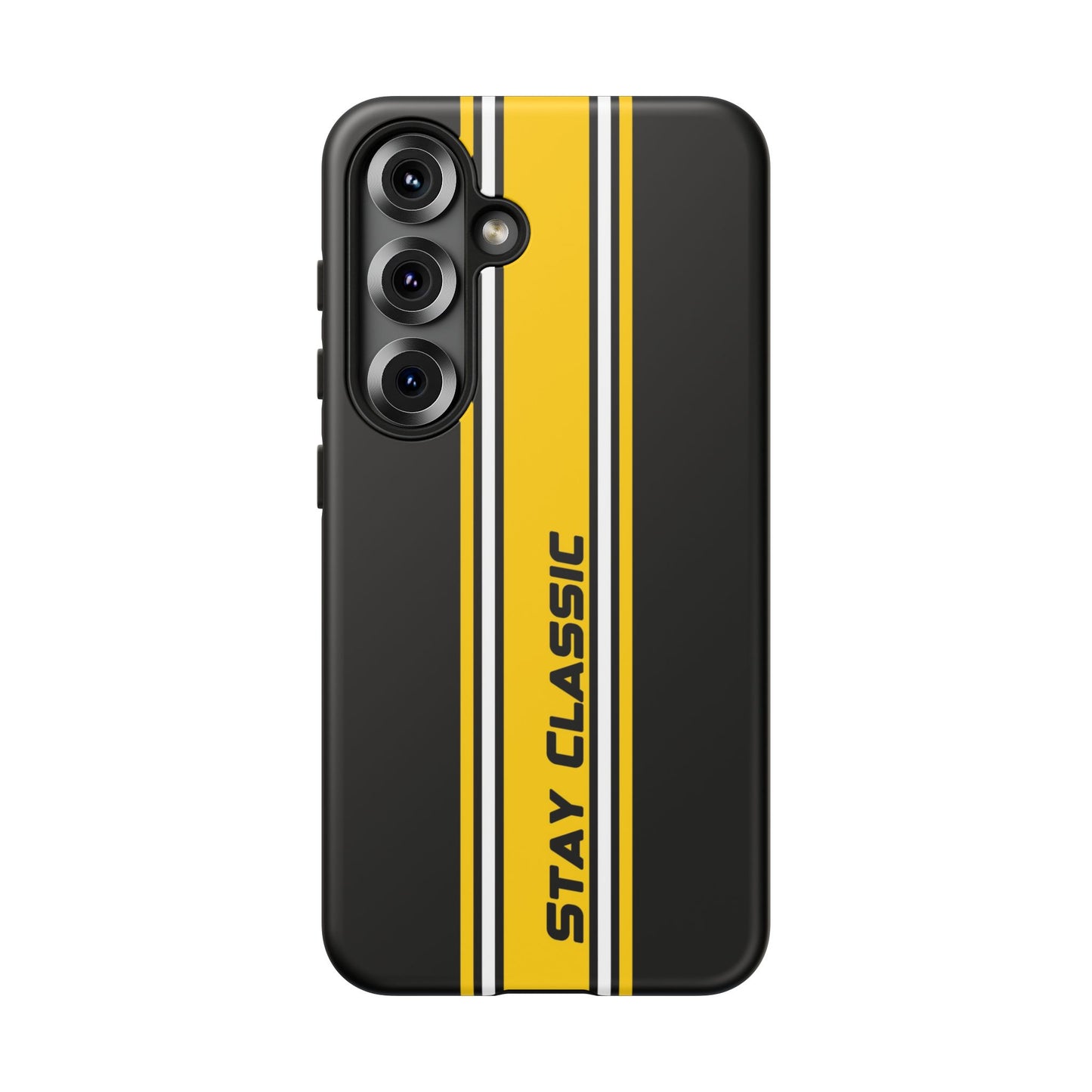 Stay Classic Tough Case – Minimalist Racing Design