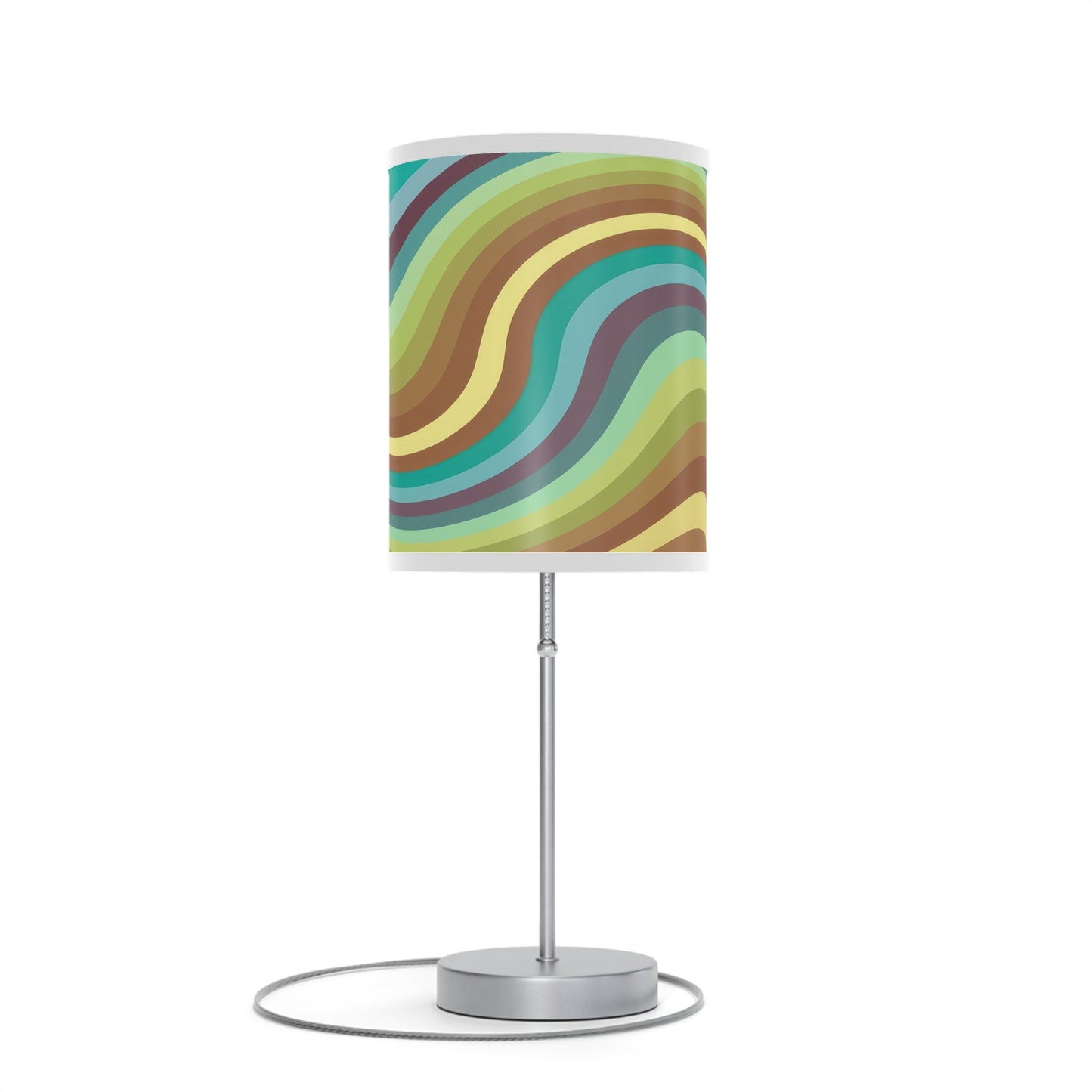 Classic Wave Lamp on a Stand, US|CA plug / White