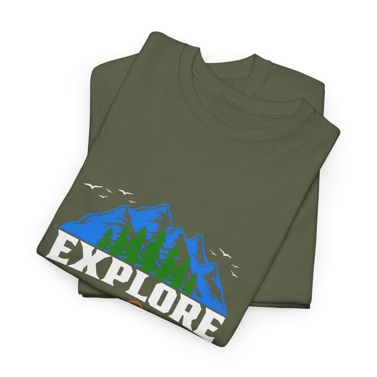 Explore More Adventure Tee - Unisex Heavy Cotton T-Shirt