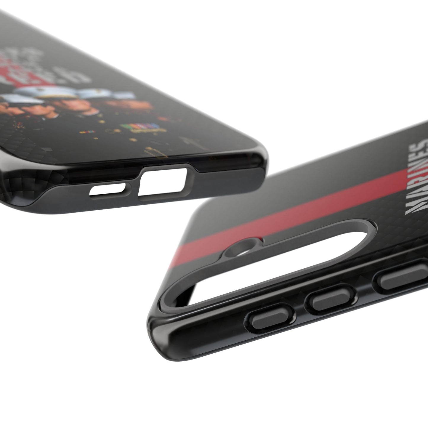 Marine Corps Samsung Tough Phone Case - Proud Military Supporter