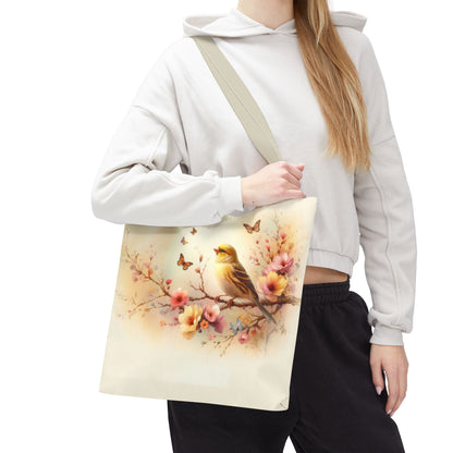 Blooming Melody Tote Bag