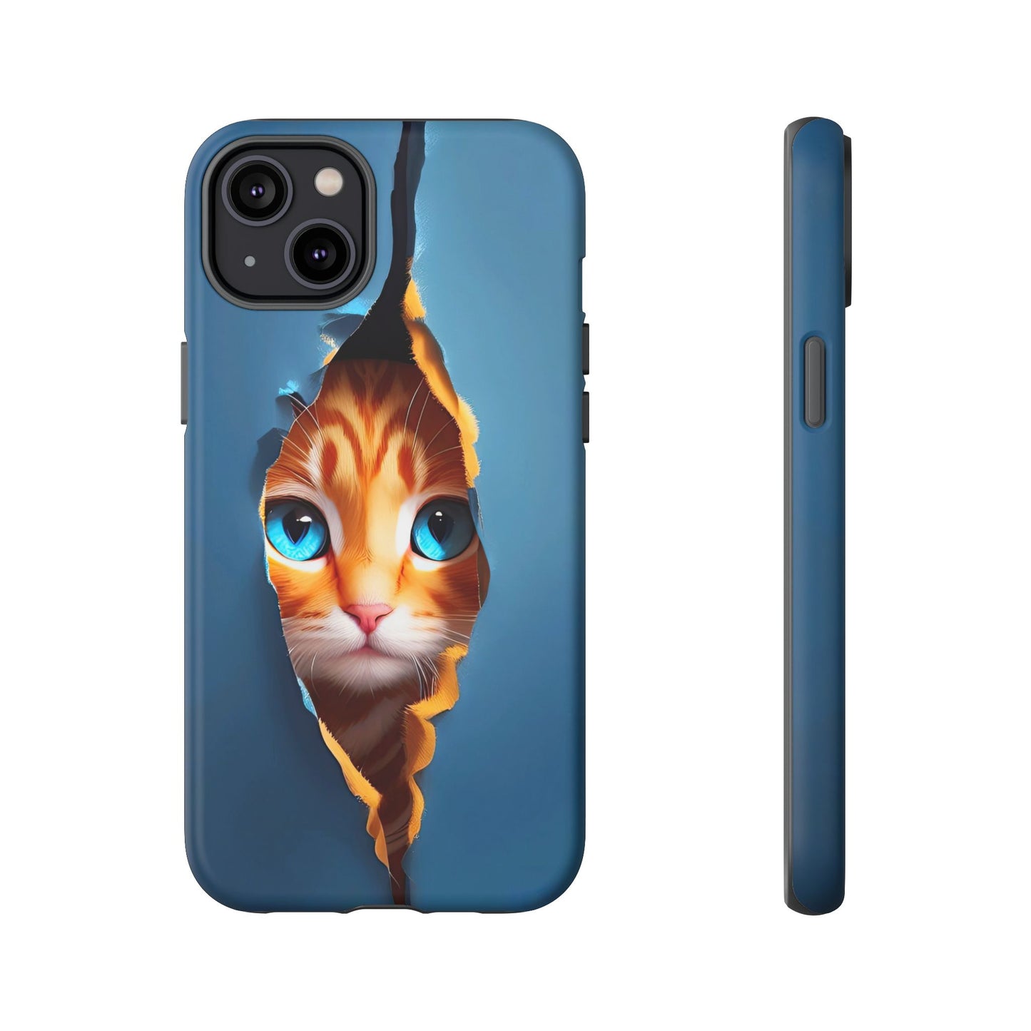 Curious Kitten Tough  Case for iPhone
