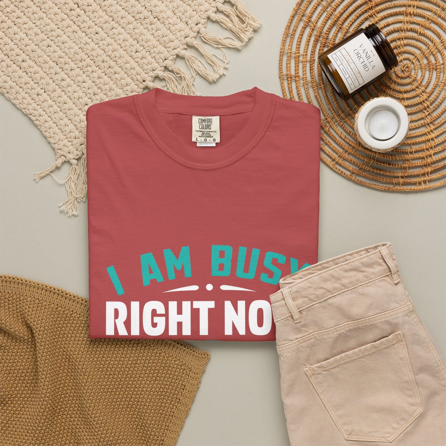 Sarcastic Unisex T-Shirt - 'I Am Busy Right Now, Can I Ignore You Some Other Time?'