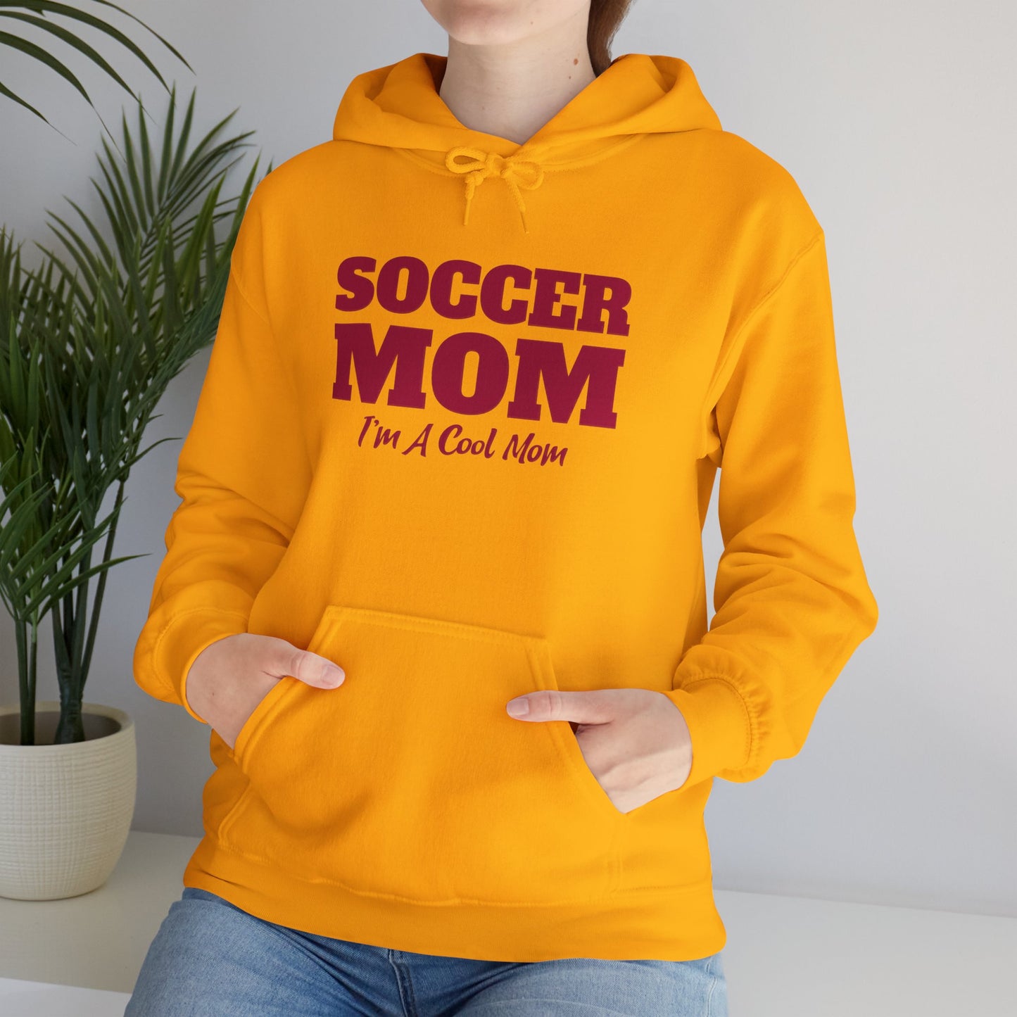 Soccer Mom I'm A Cool Mom Hooded Sweatshirt