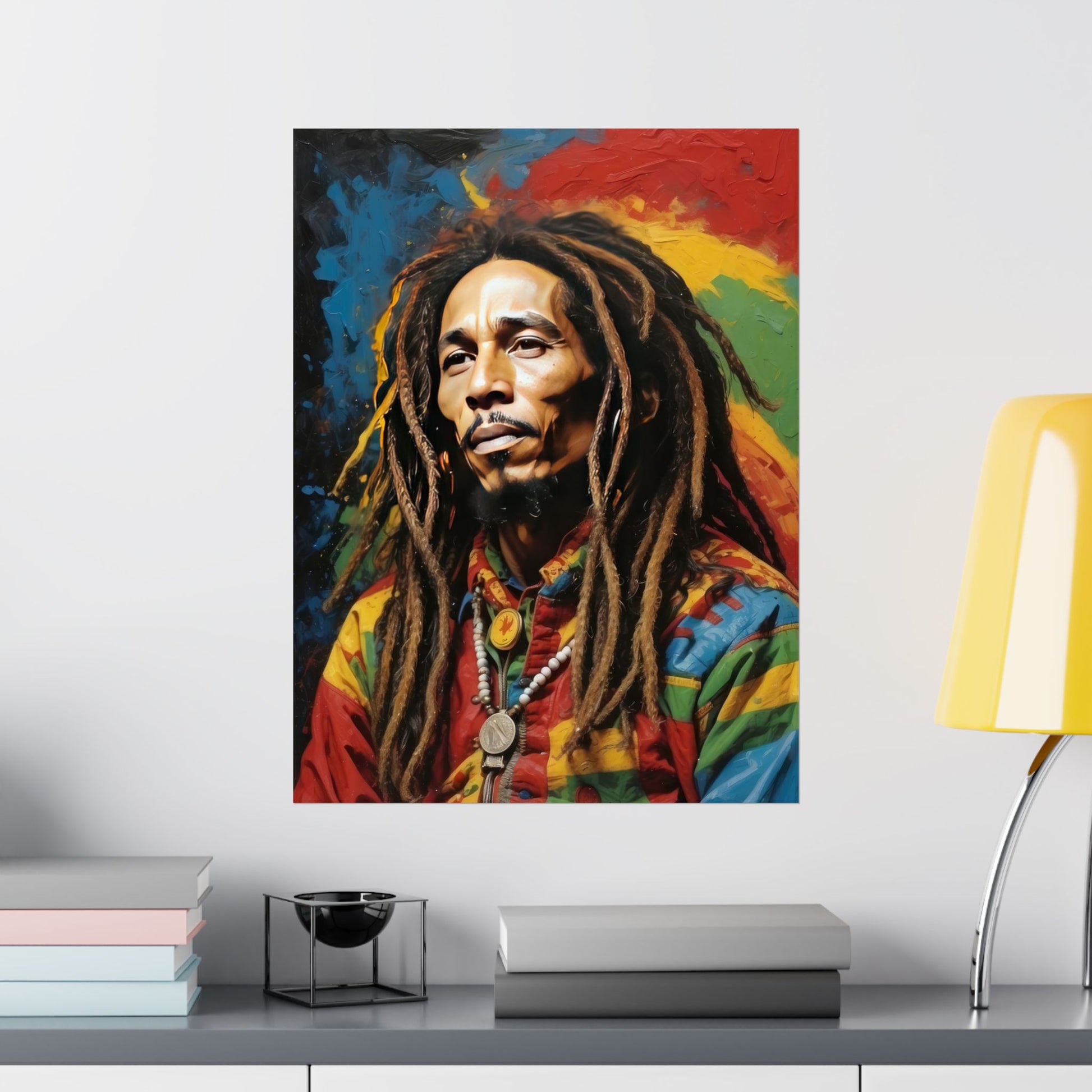 Legendary Vibes Matte Vertical Posters, The King of Reggae