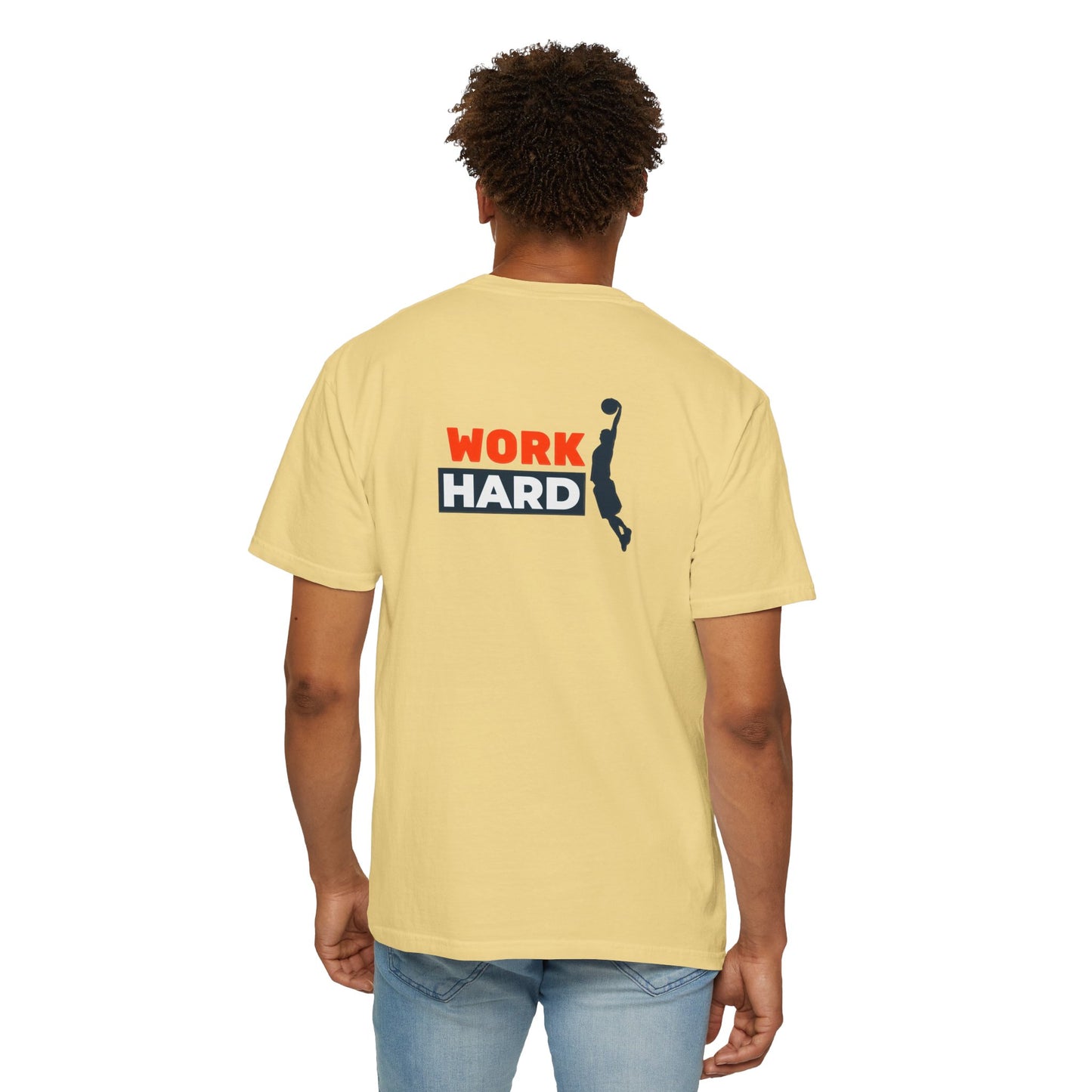 Work Hard Unisex Garment-Dyed T-shirt