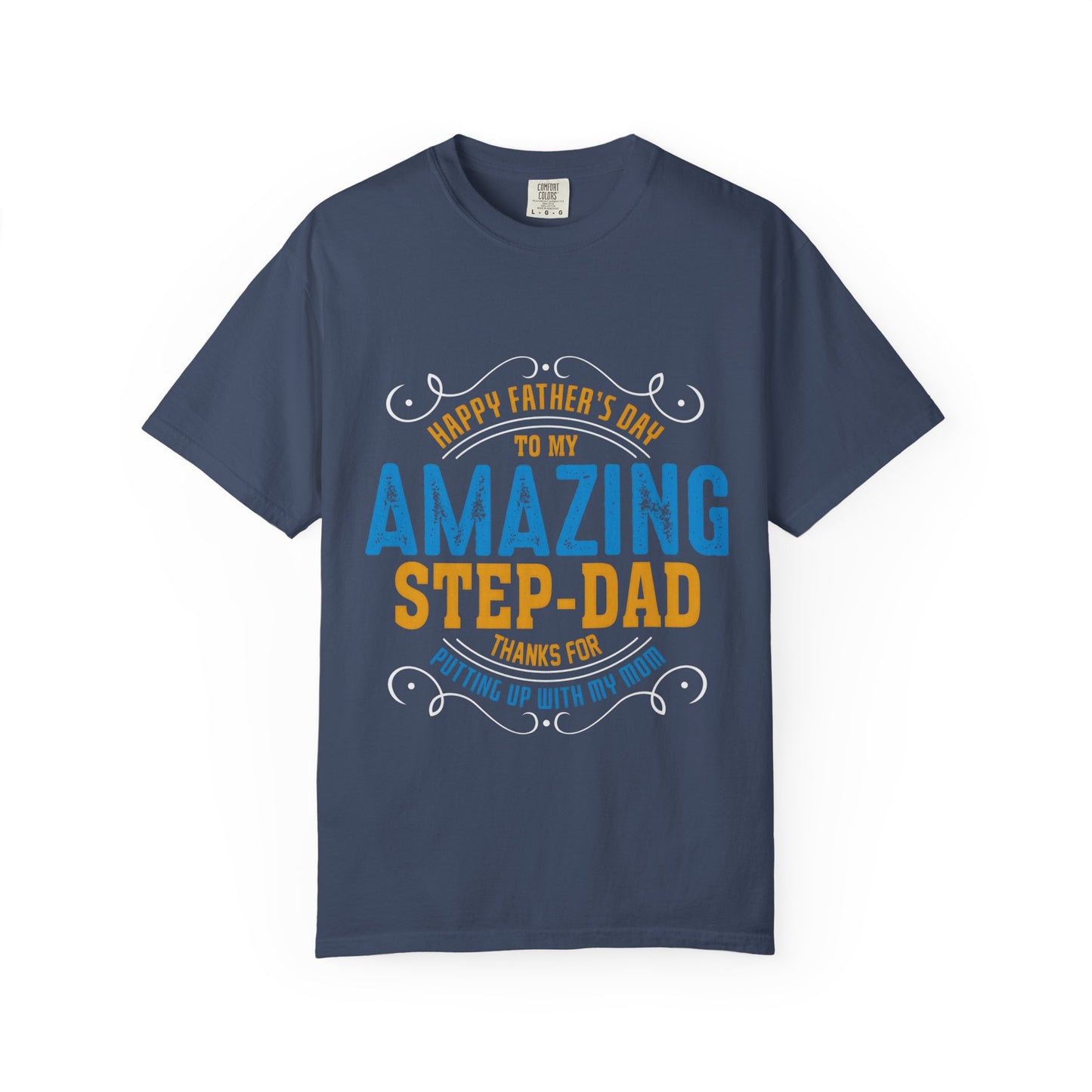 Father's Day Gift T-Shirt for Amazing Step-Dad