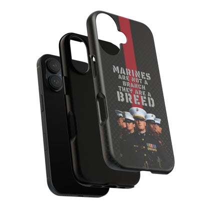 Marine Corps Tough iPhone Case - Proud Military Supporter