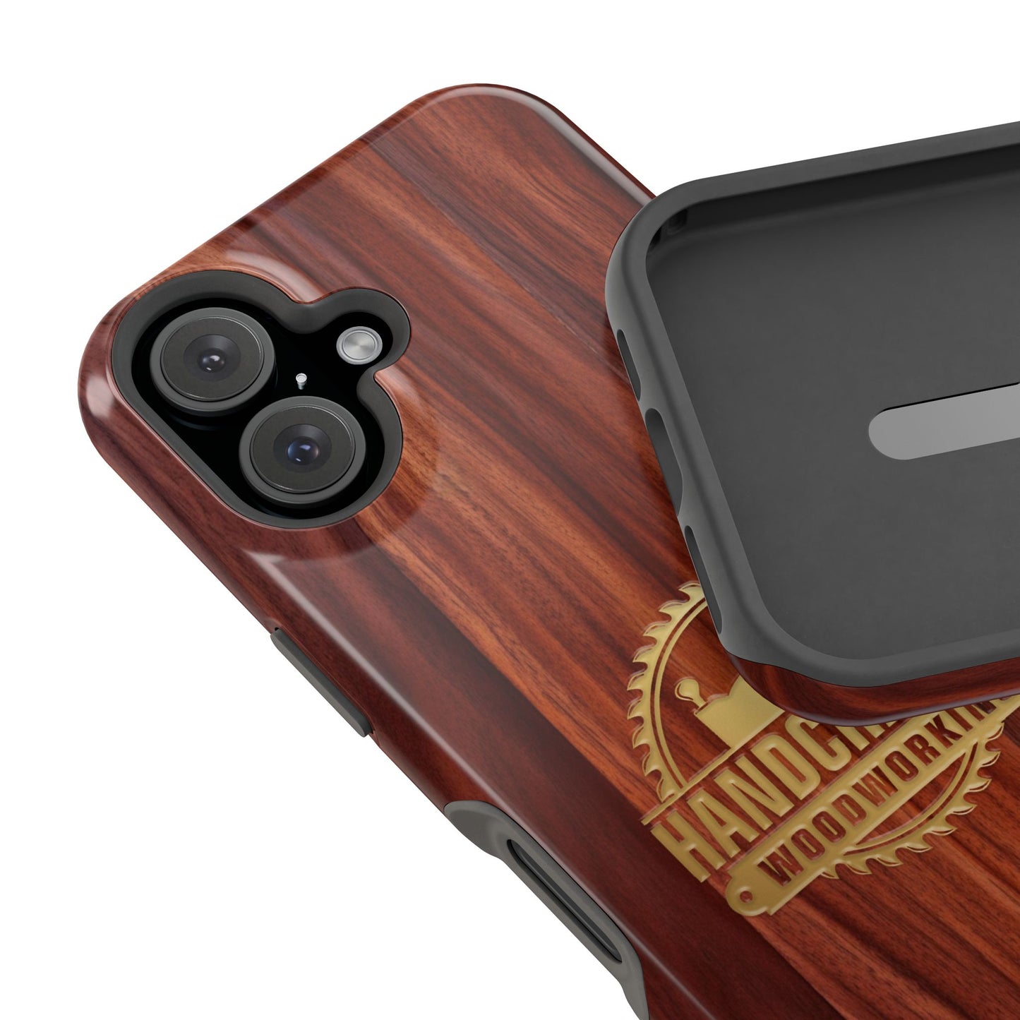 Woodworking Logo Magnetic iPhone Case