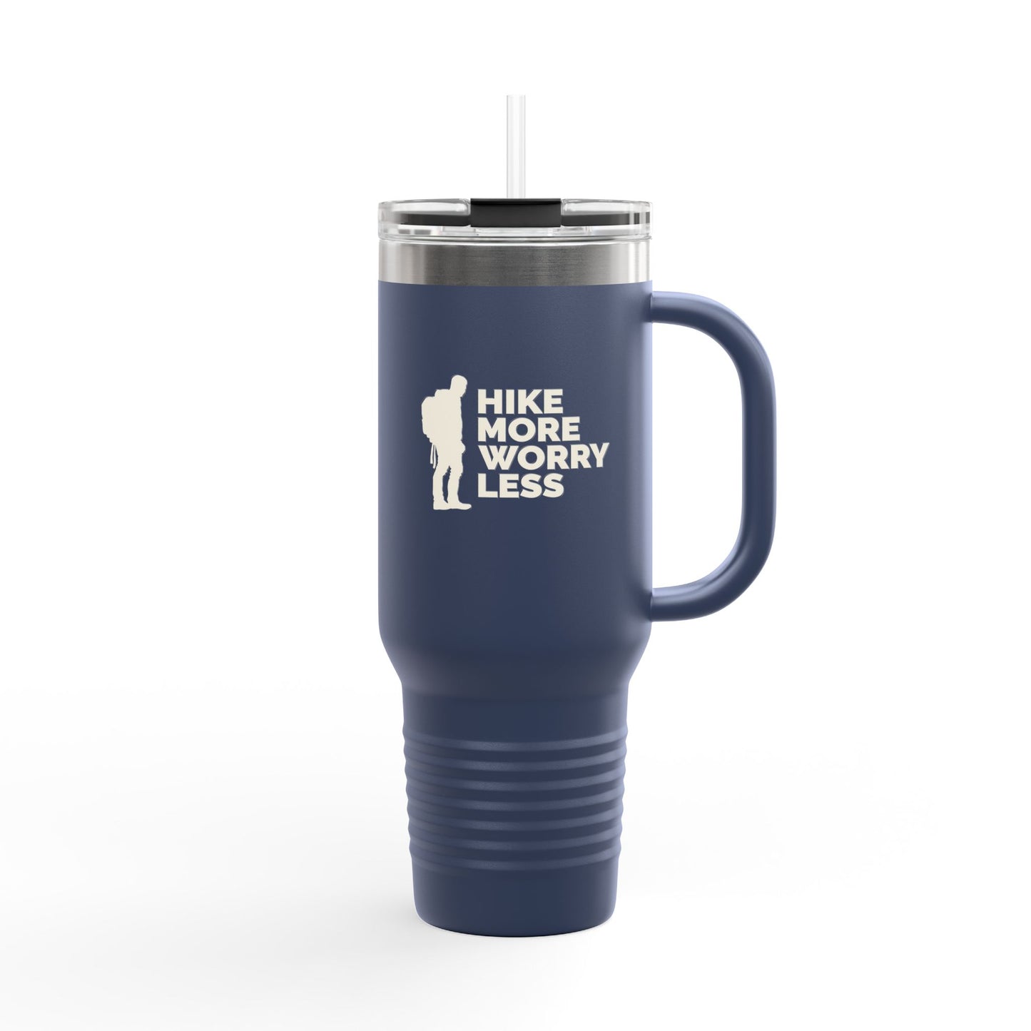 Hike More Worry Less Travel Mug, 40oz