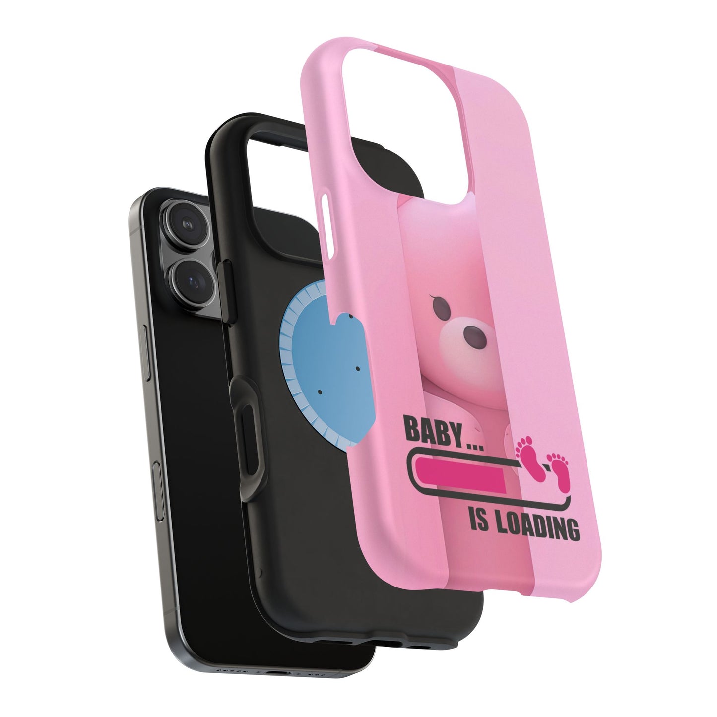 Cute Baby Loading Magnetic Phone Case, Expecting Parents Gift