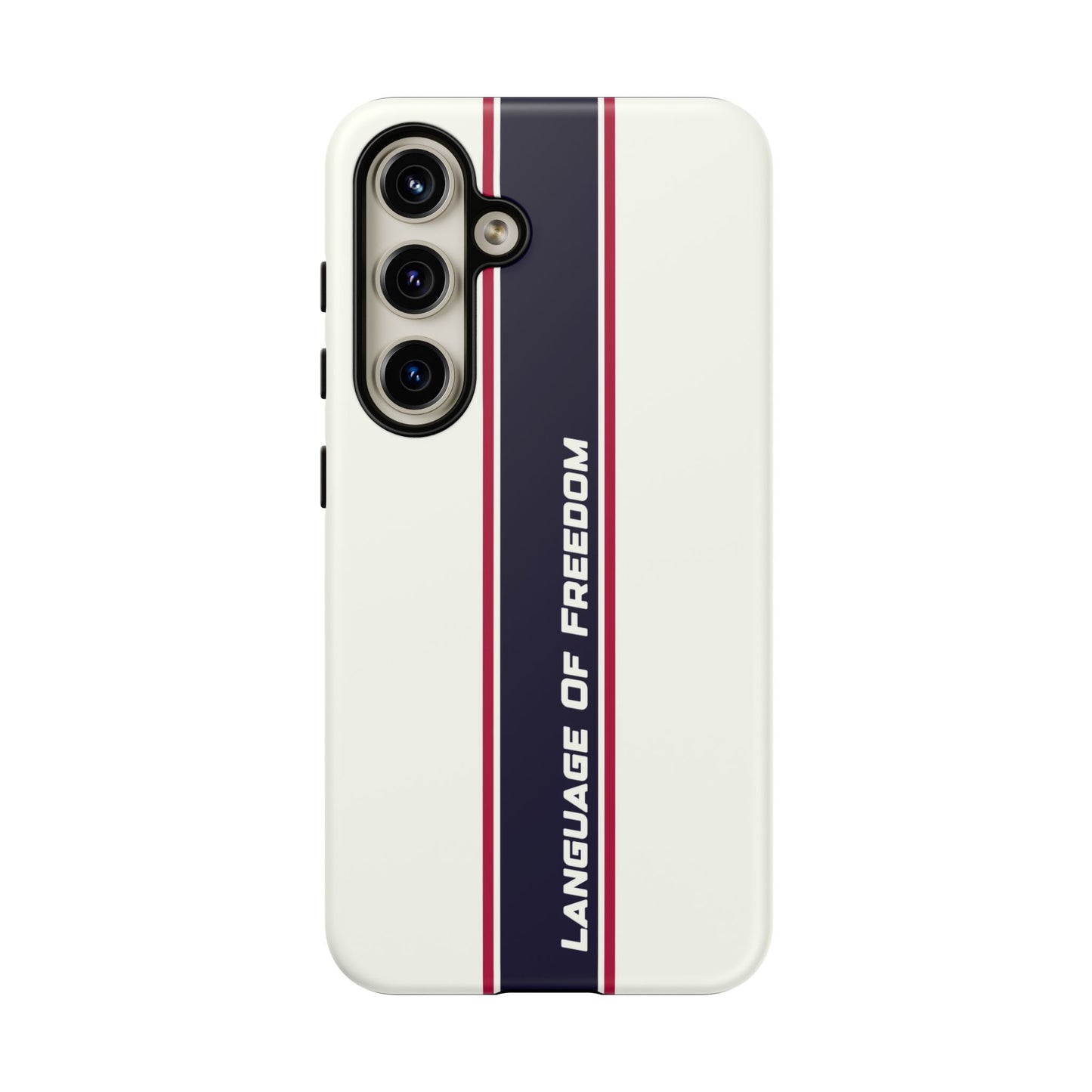 Language of Freedom Tough Case – Minimalist Design