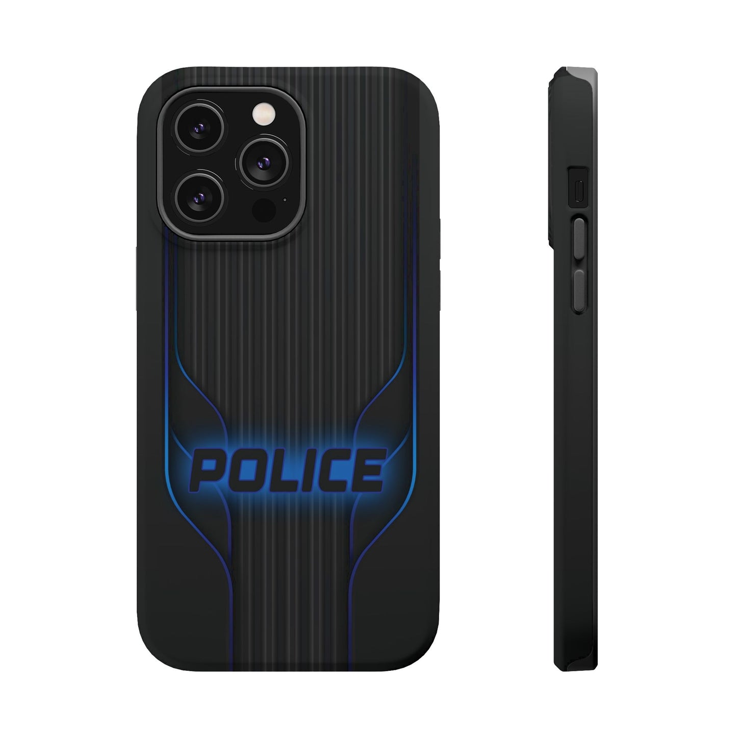 Police Magnetic Phone Cases, Blue Light