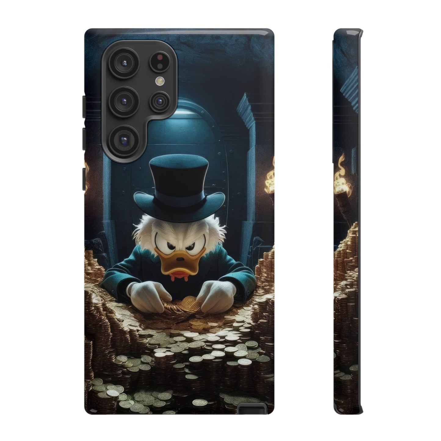Scrooge McDuck Samsung Phone Case for Cartoon Lovers