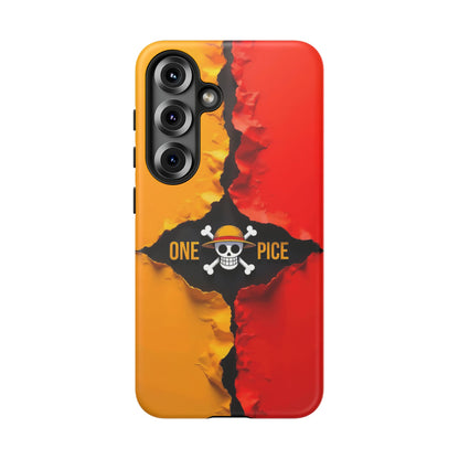 One Piece Samsung Tough Phone Case, Pirate Adventure Design