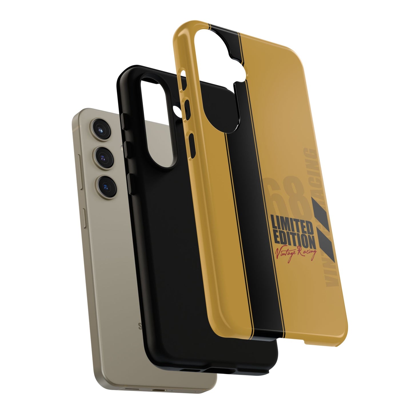 Vintage Racing 68 Tough Case, Retro Racecar Design