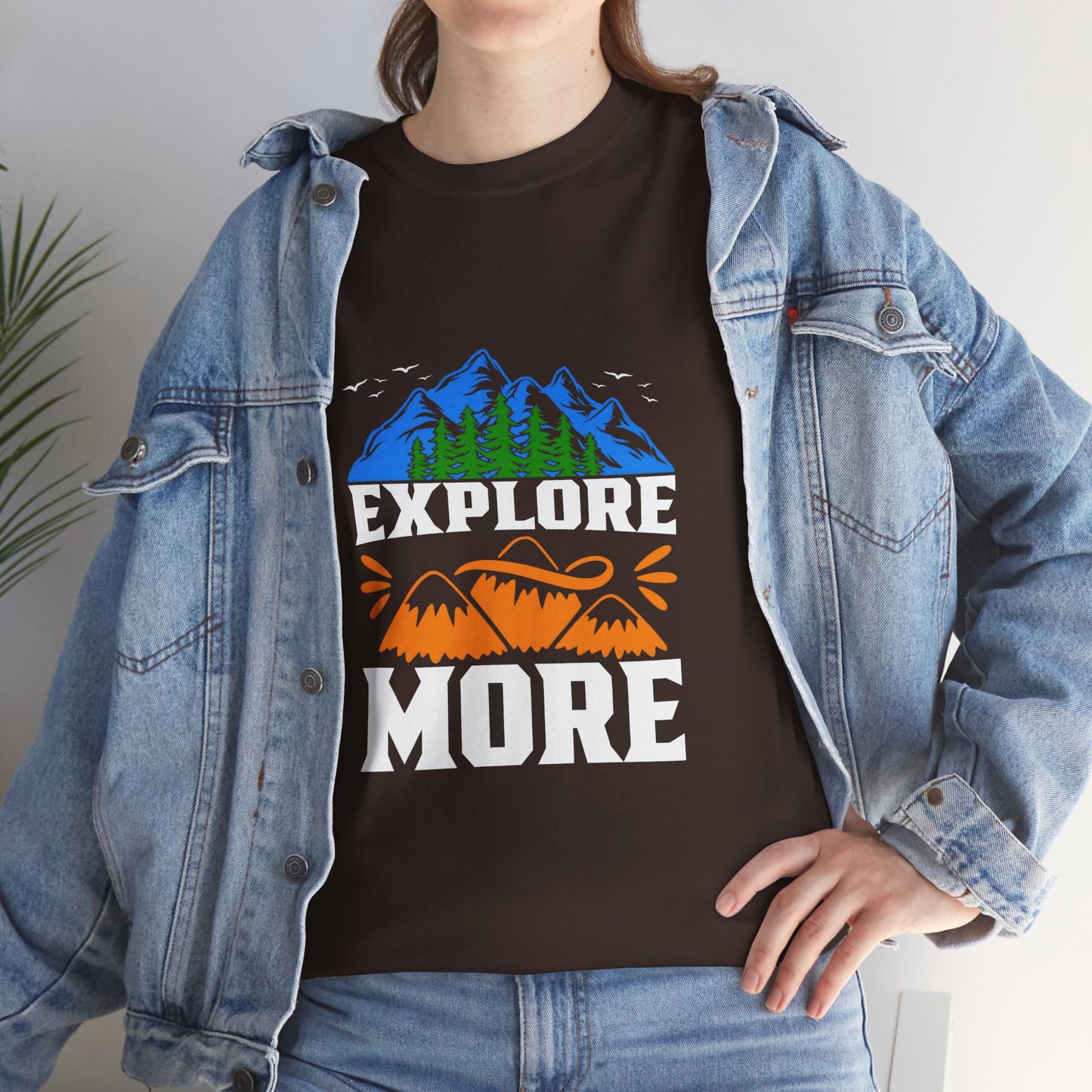 Explore More Adventure Tee - Unisex Heavy Cotton T-Shirt