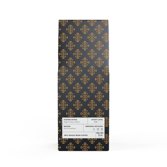 Colombia Single Origin Coffee (Light-Medium Roast) / Tasting notes: Citrus and melon