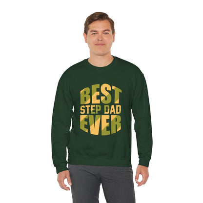 Best Step Dad Ever Sweatshirt Perfect Gift for Dad's Day