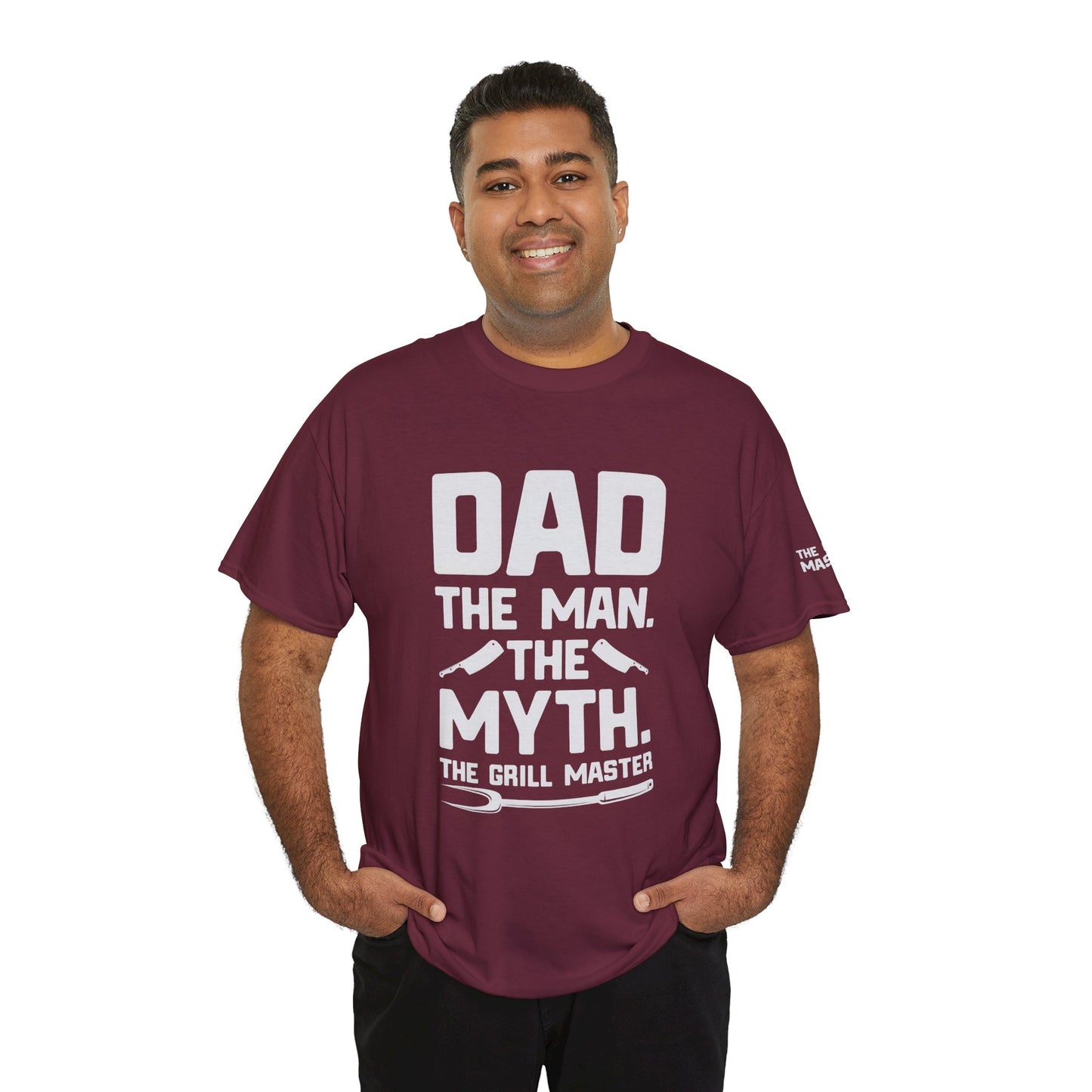 Dad The Man The Myth Grill Master Tee