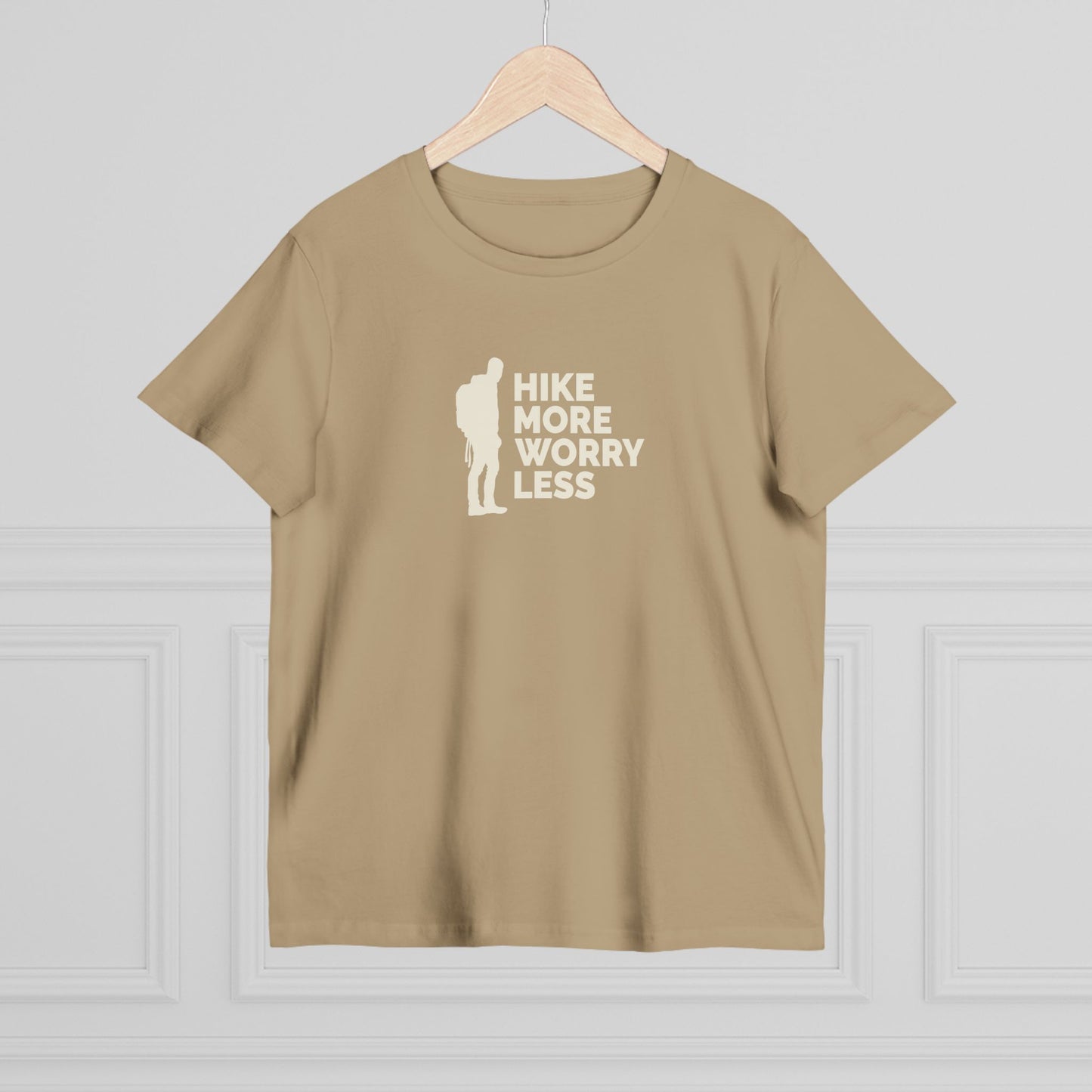 Hike More Worry Less Women’s Maple Tee