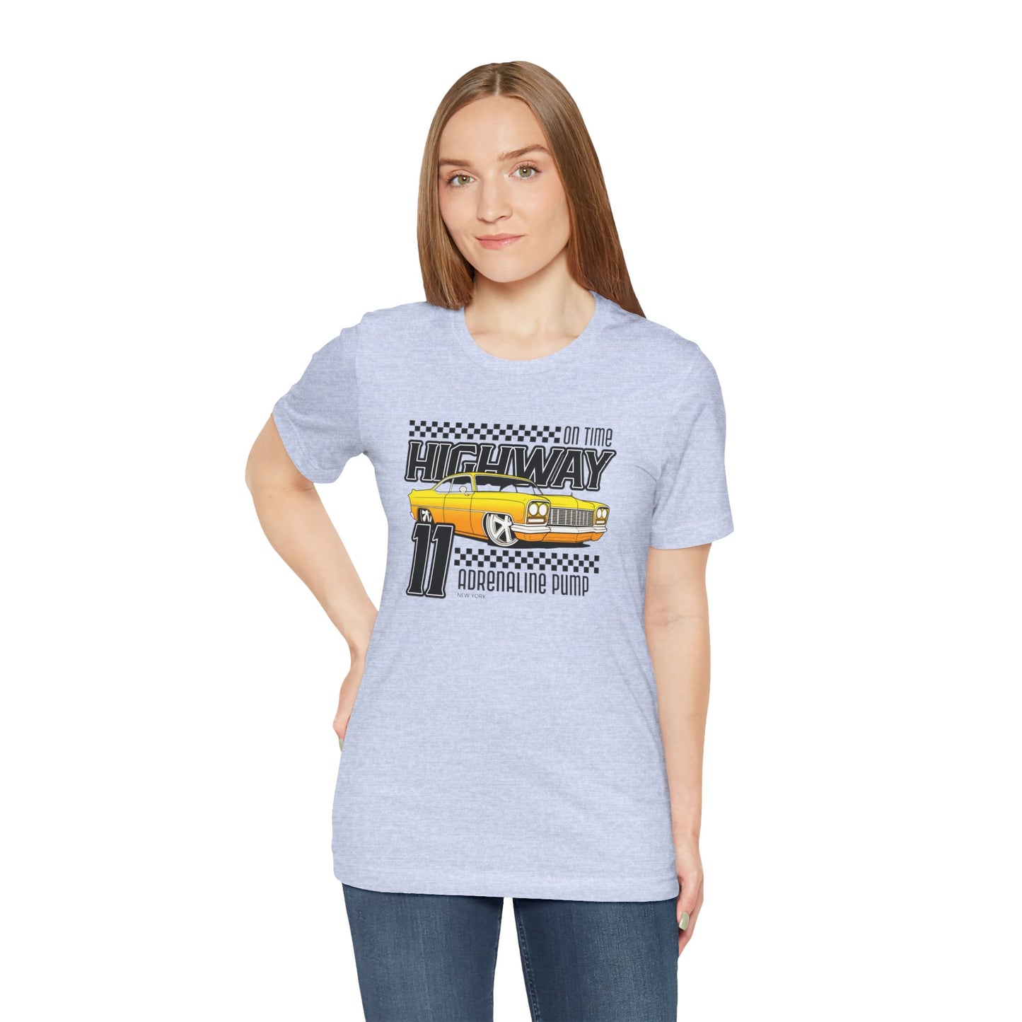 On Time Highway Adrenaline Pump Unisex Jersey Short Sleeve Tee