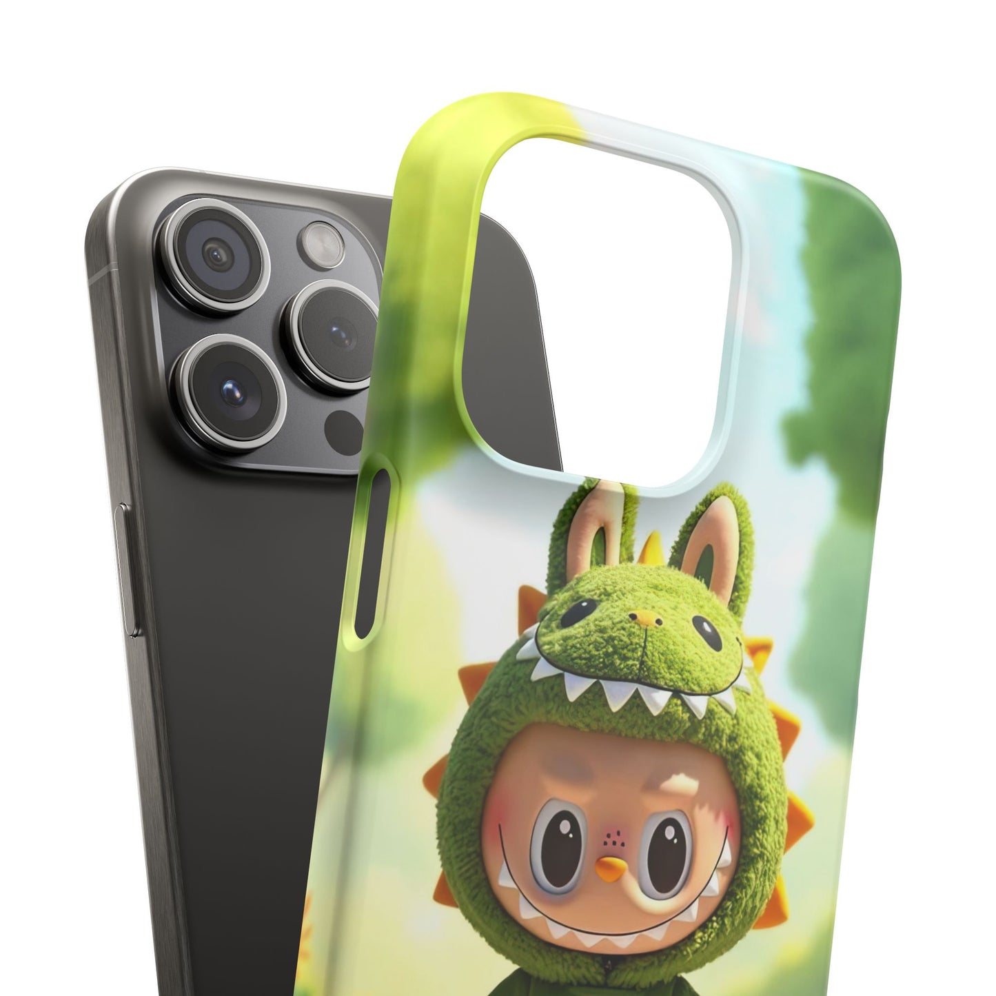 The Monsters Snap Case for iPhone Models – Playful Dinosaur Design