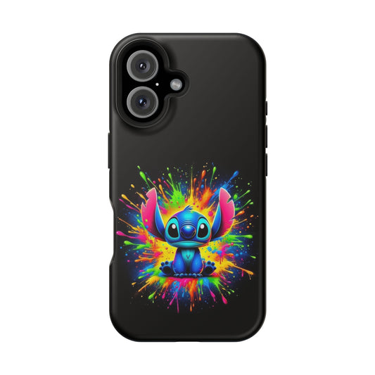 Colorful Cartoon Phone Case, Magnetic Tough Cover