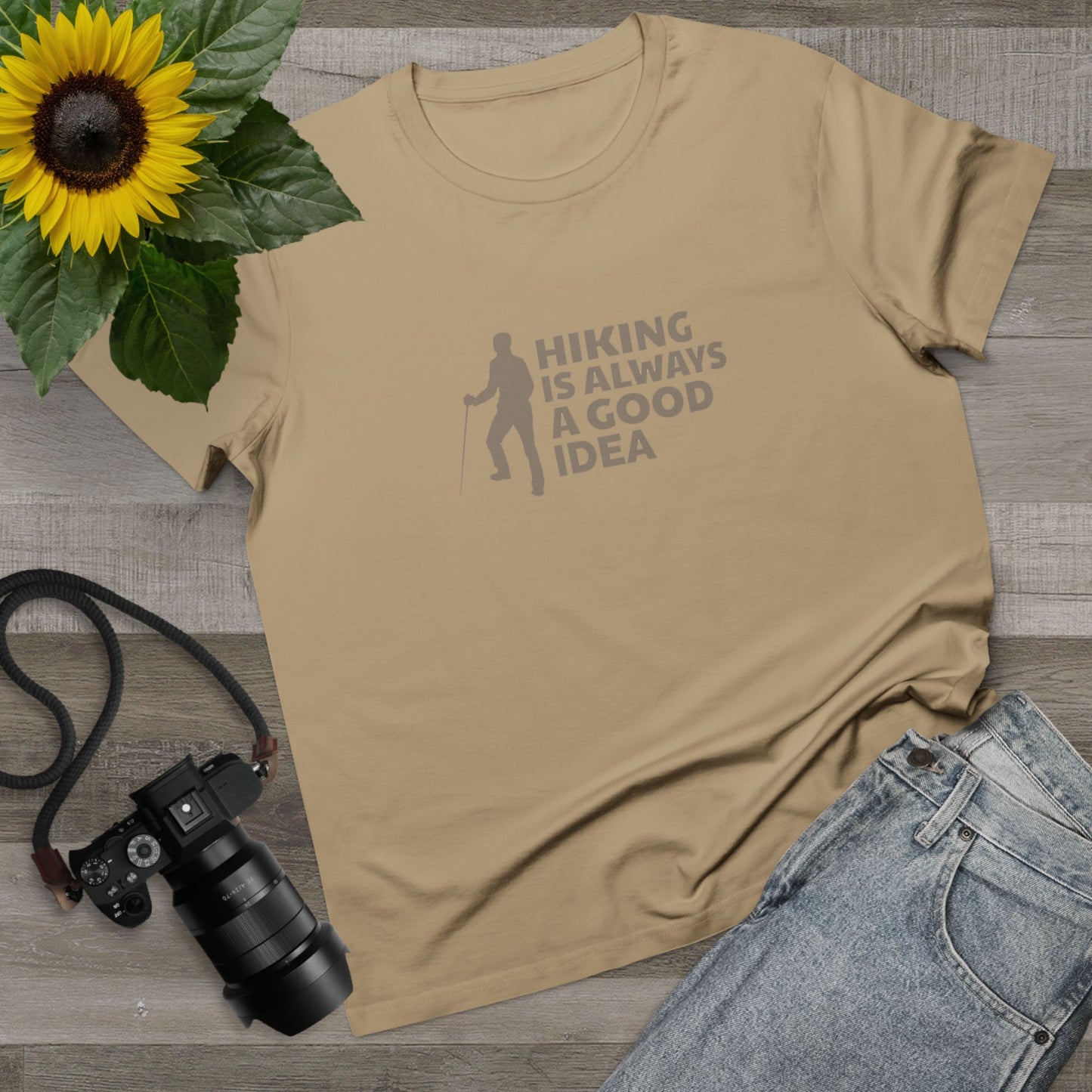 Hiking Is Always A Good Idea Women’s Maple Tee