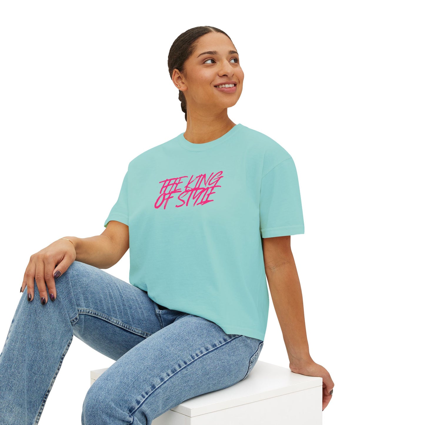 The King Of Style Women's Boxy Tee