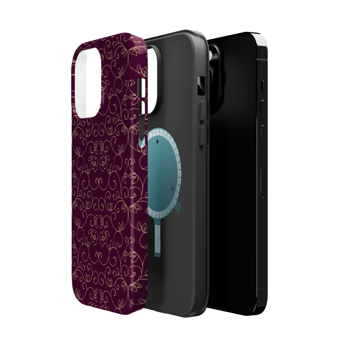 Luxury Serial Magnetic Phone Case, Royal