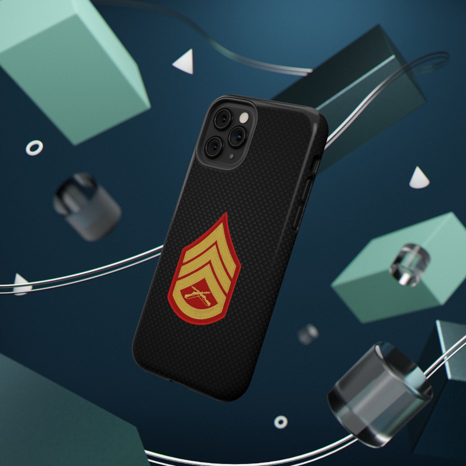 Rank Insignia Impact-Resistant Cases, Staff Sergeant