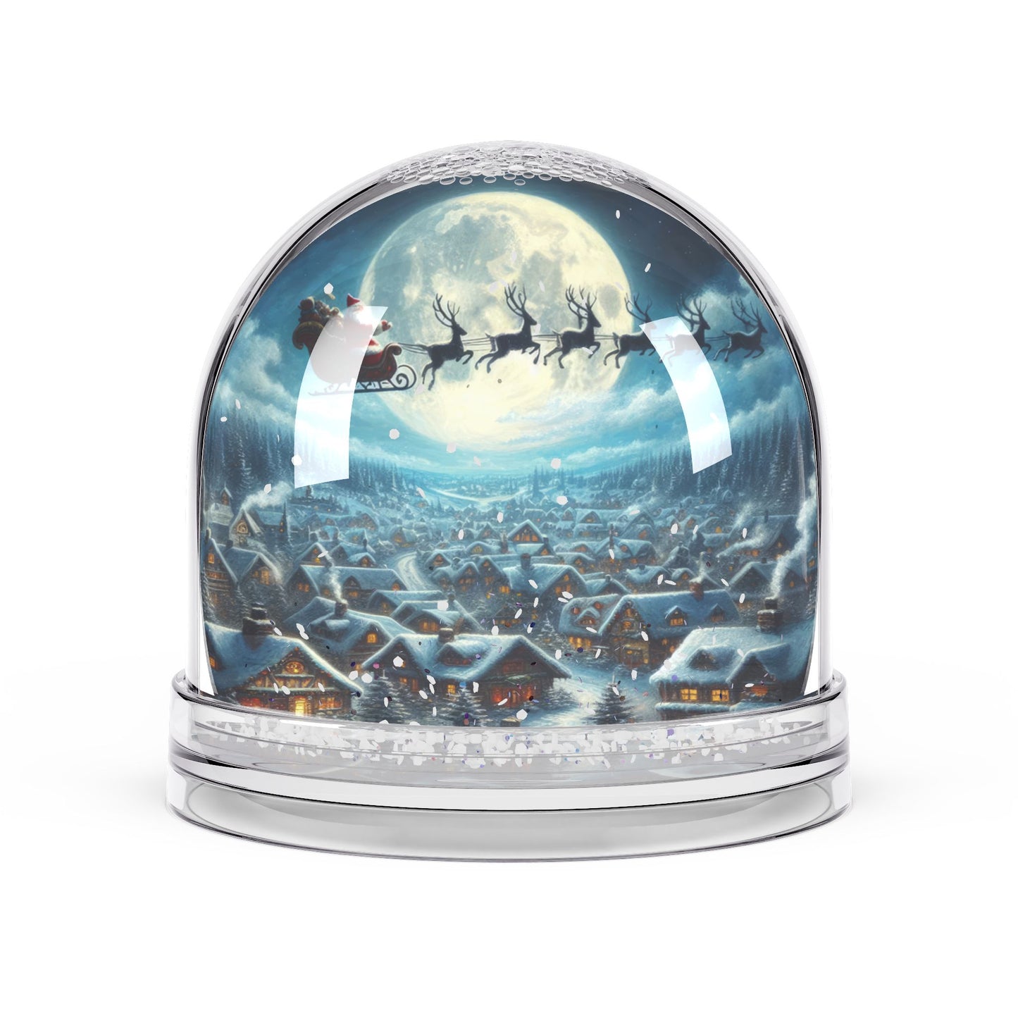 Santa Claus Is Back In Town Snow Globe