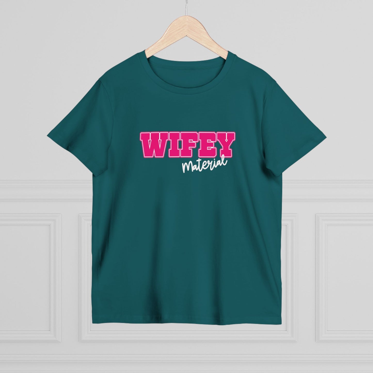 Wifey Material Women’s Maple Tee