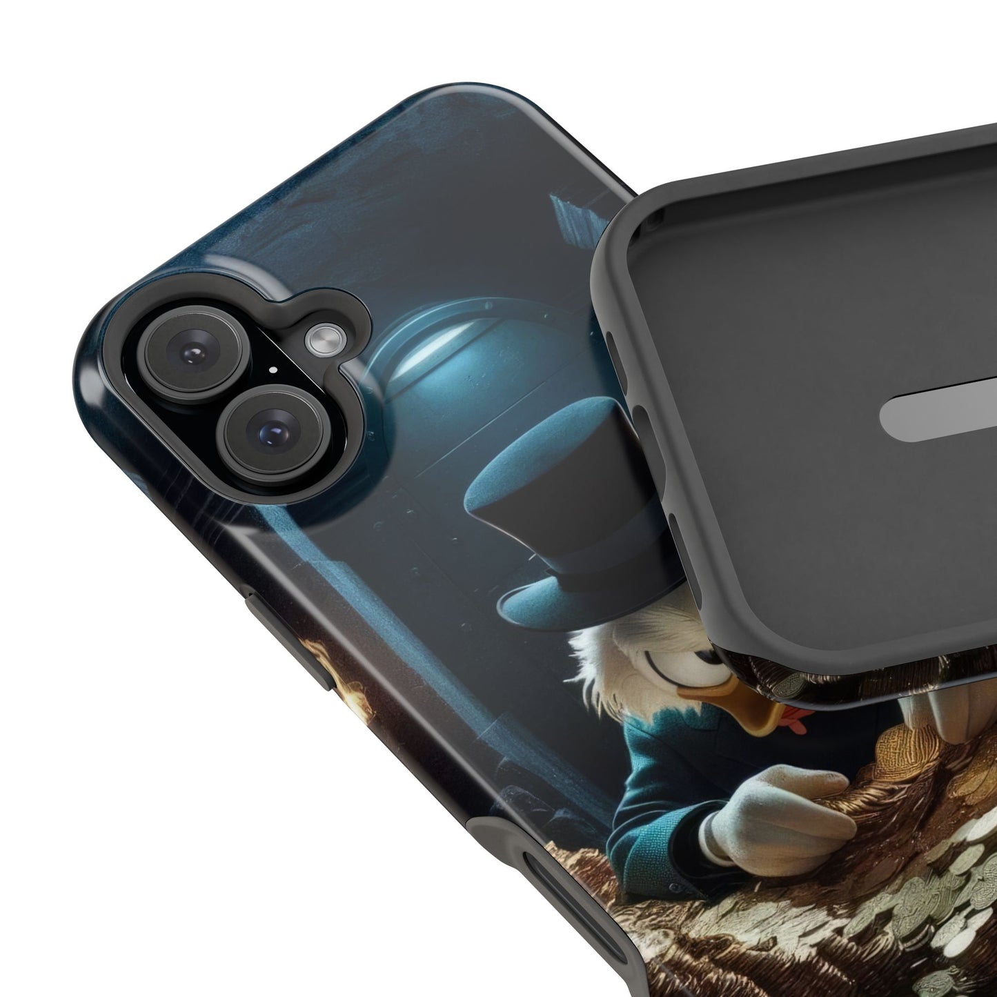 Magnetic Phone Case - Scrooge McDuck Design