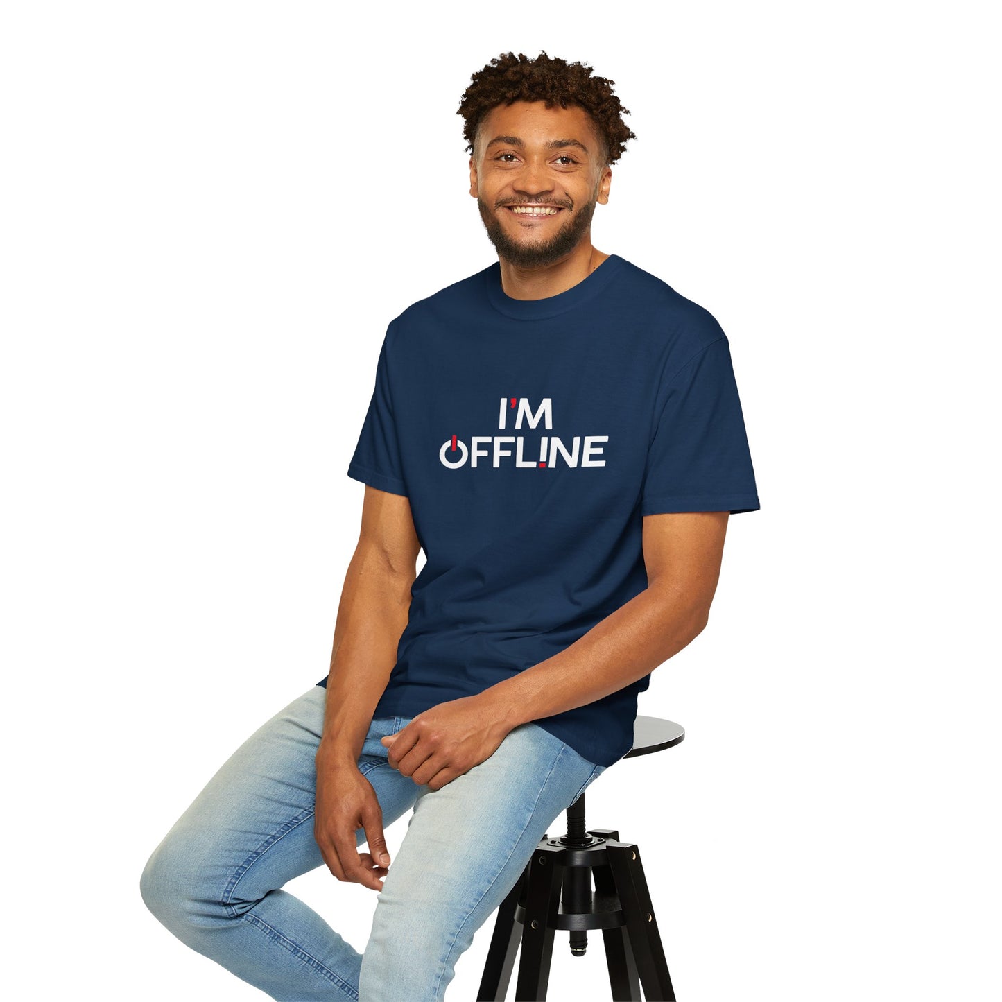 I'm Offline Statement Tee, Relaxed Graphic Shirt