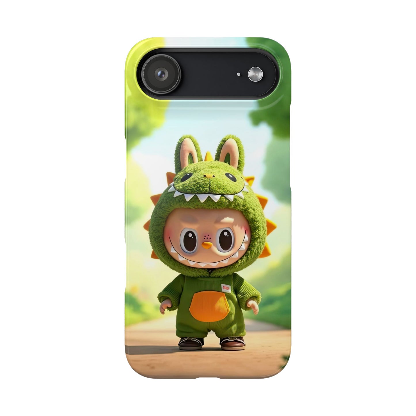 The Monsters Snap Case for iPhone Models – Playful Dinosaur Design