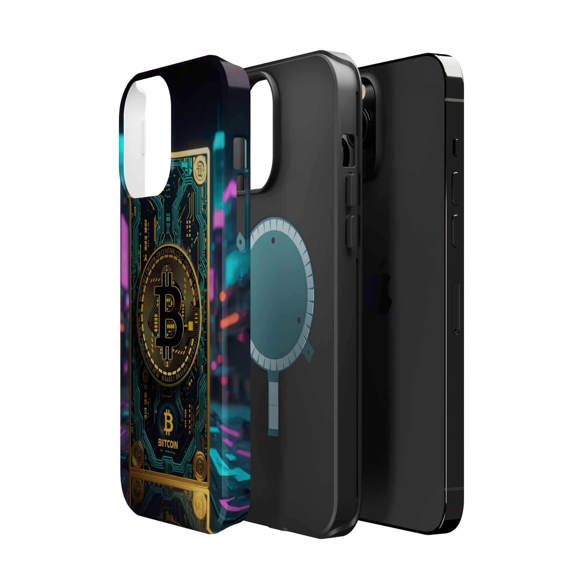 Bitcoin Magnetic Phone Case, Unique Phone Cover