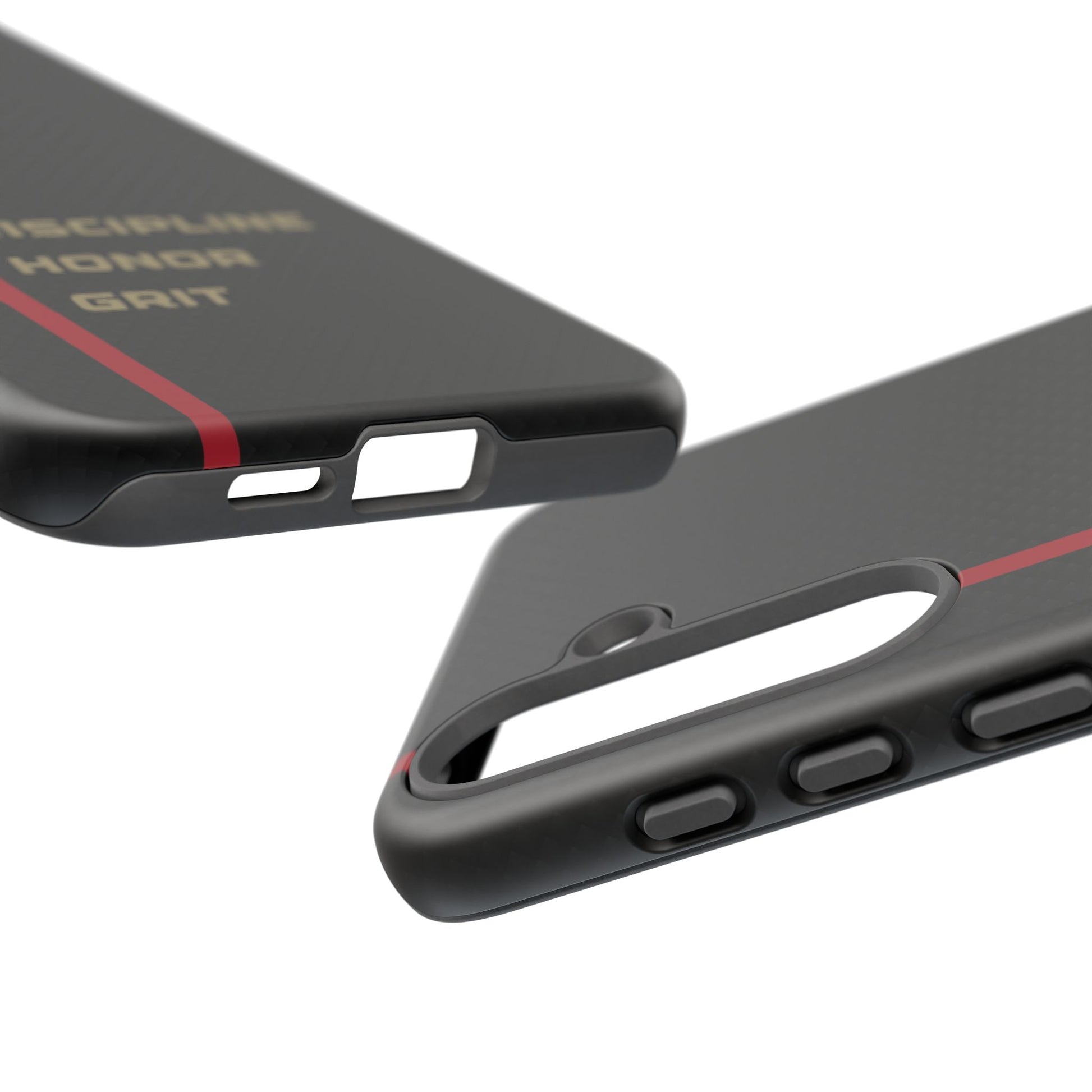 Discipline, Honor, Grit Impact-Resistant Phone Case