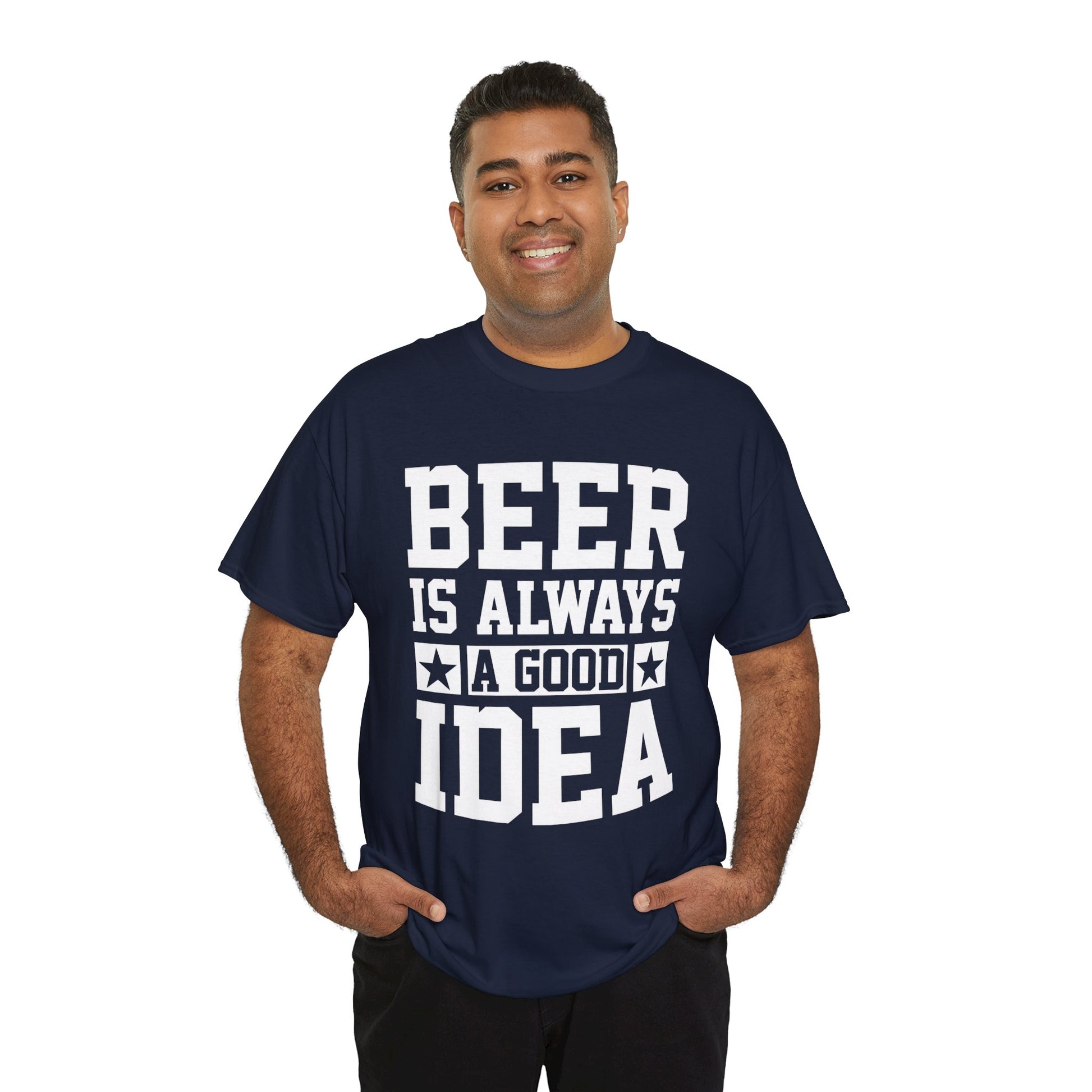Beer is Always a Good Idea Unisex Heavy Cotton Tee