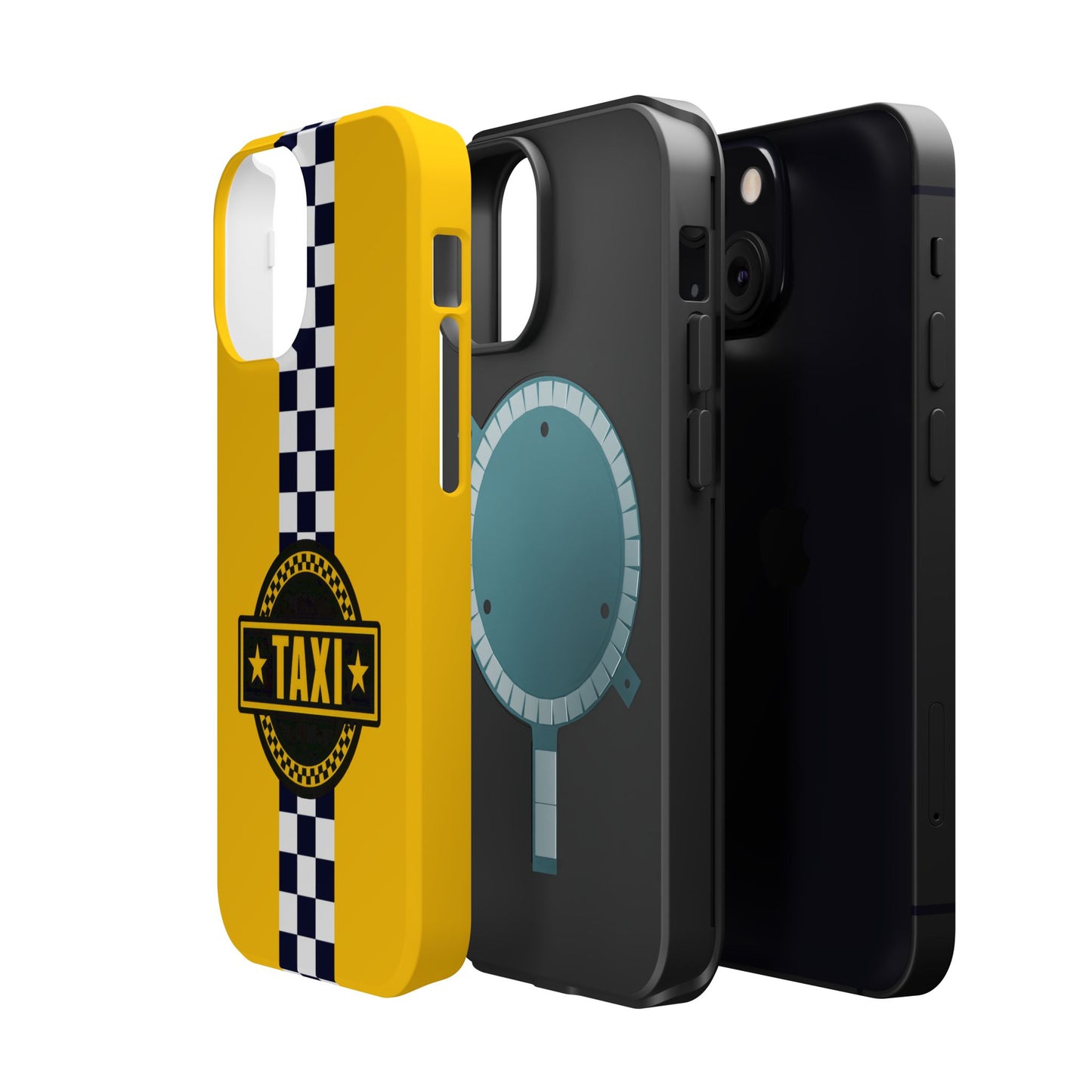 City Taxi Magnetic iPhone Cases