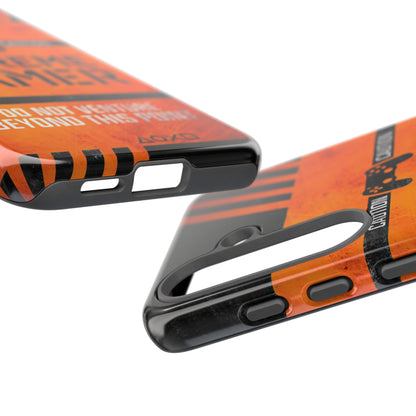 Extreme Gamer Case, Do Not Venture Beyond This Point