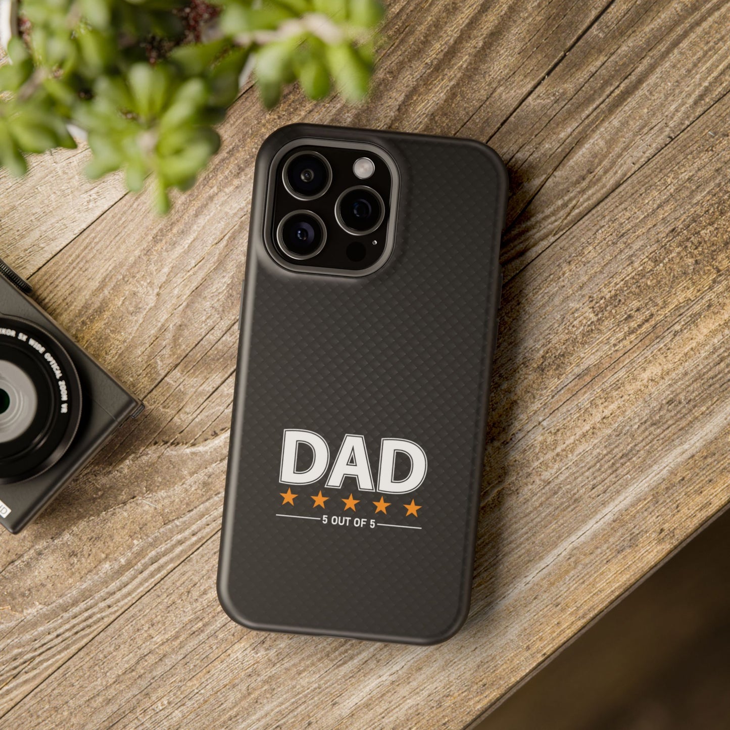 Dad 5 Out of 5 Stars Magnetic Phone Case