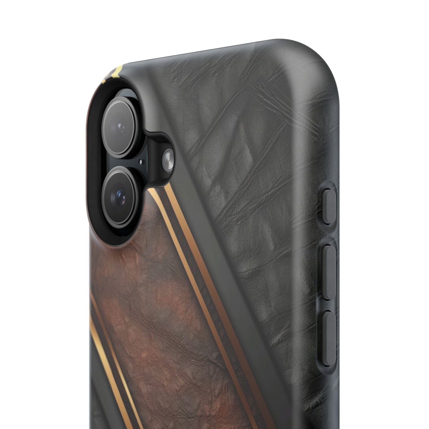 Stylish Leather Texture Magnetic Tough Cases