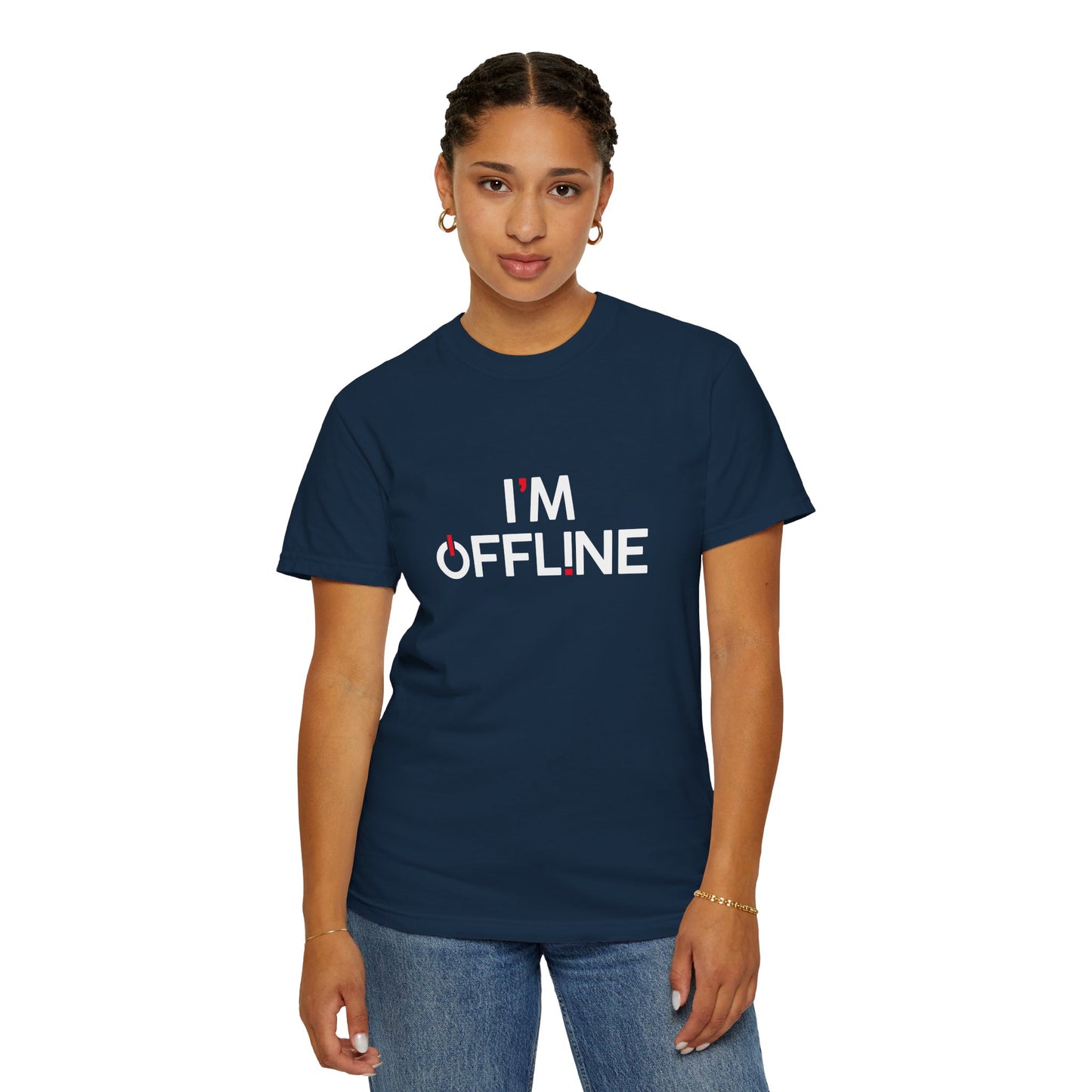 I'm Offline Statement Tee, Relaxed Graphic Shirt