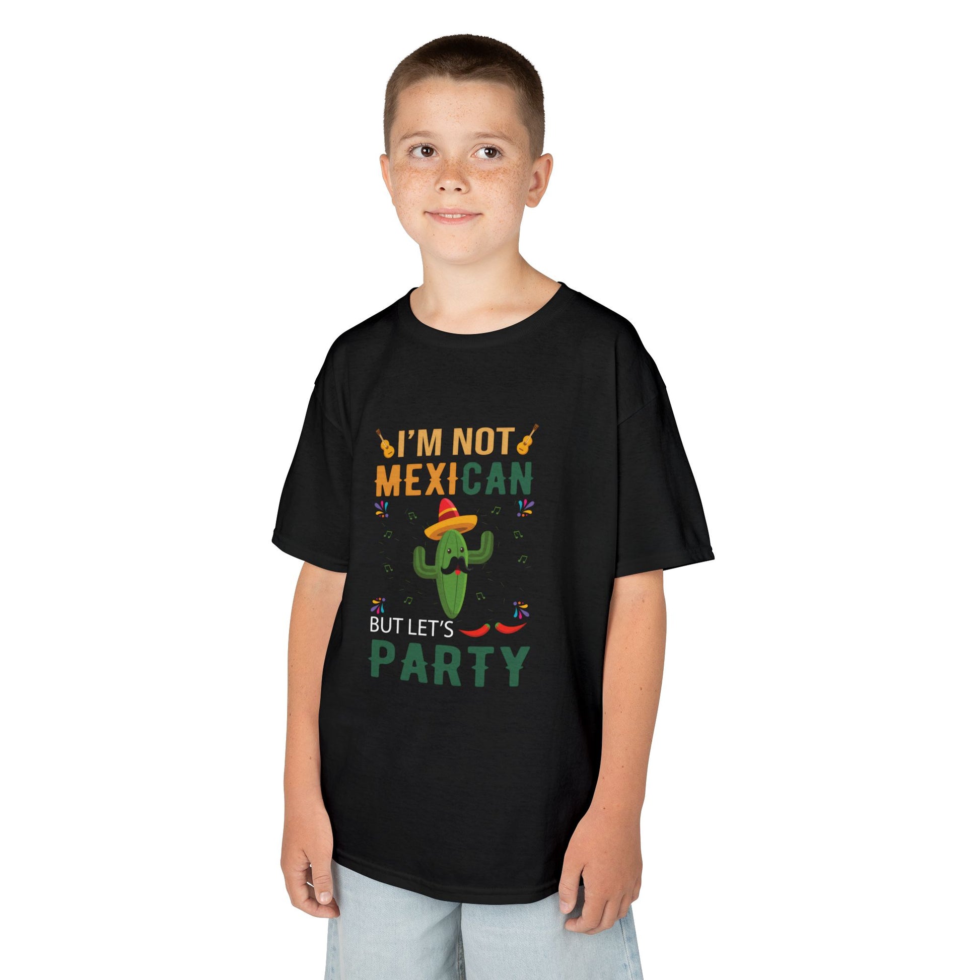 Kids Party Tee - I'm Not Mexican But Let's Party T-Shirt