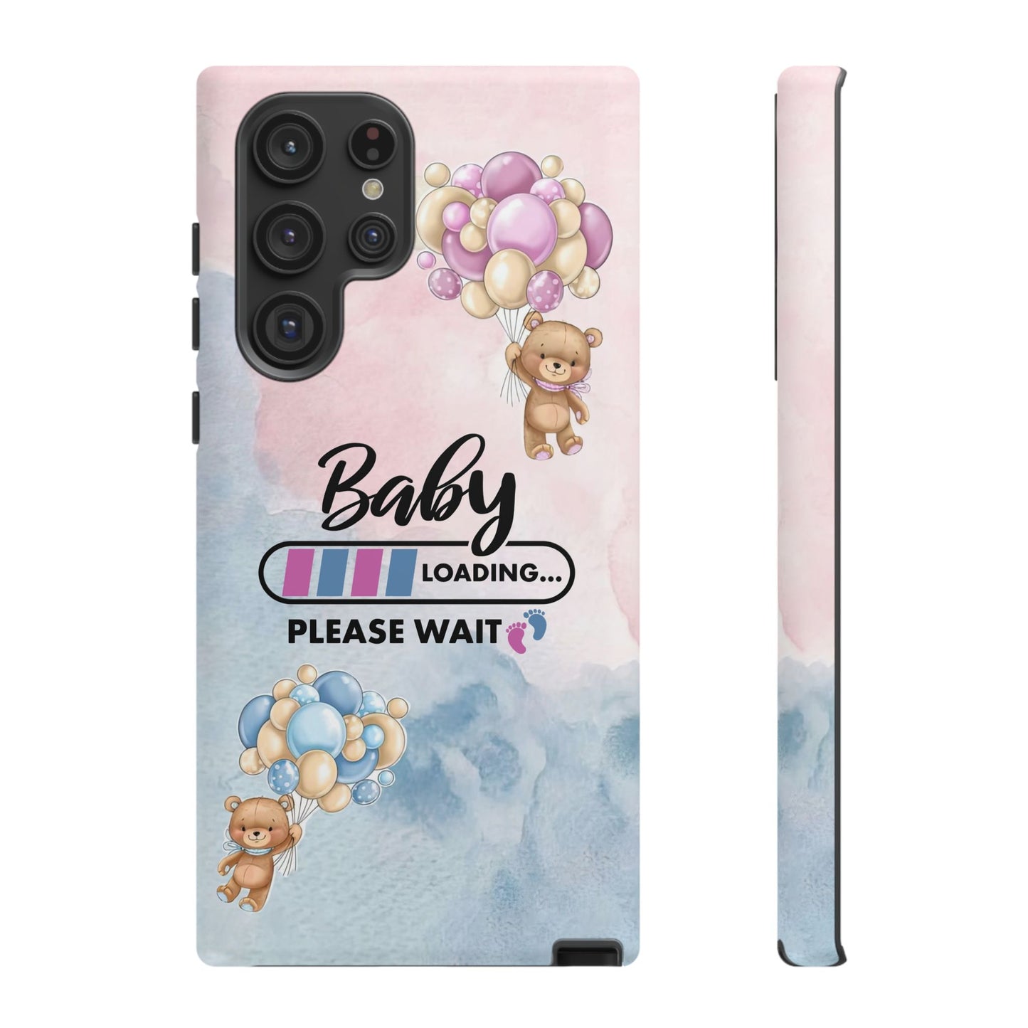 Cute Baby Loading Tough Case - Maternity Phone Cover