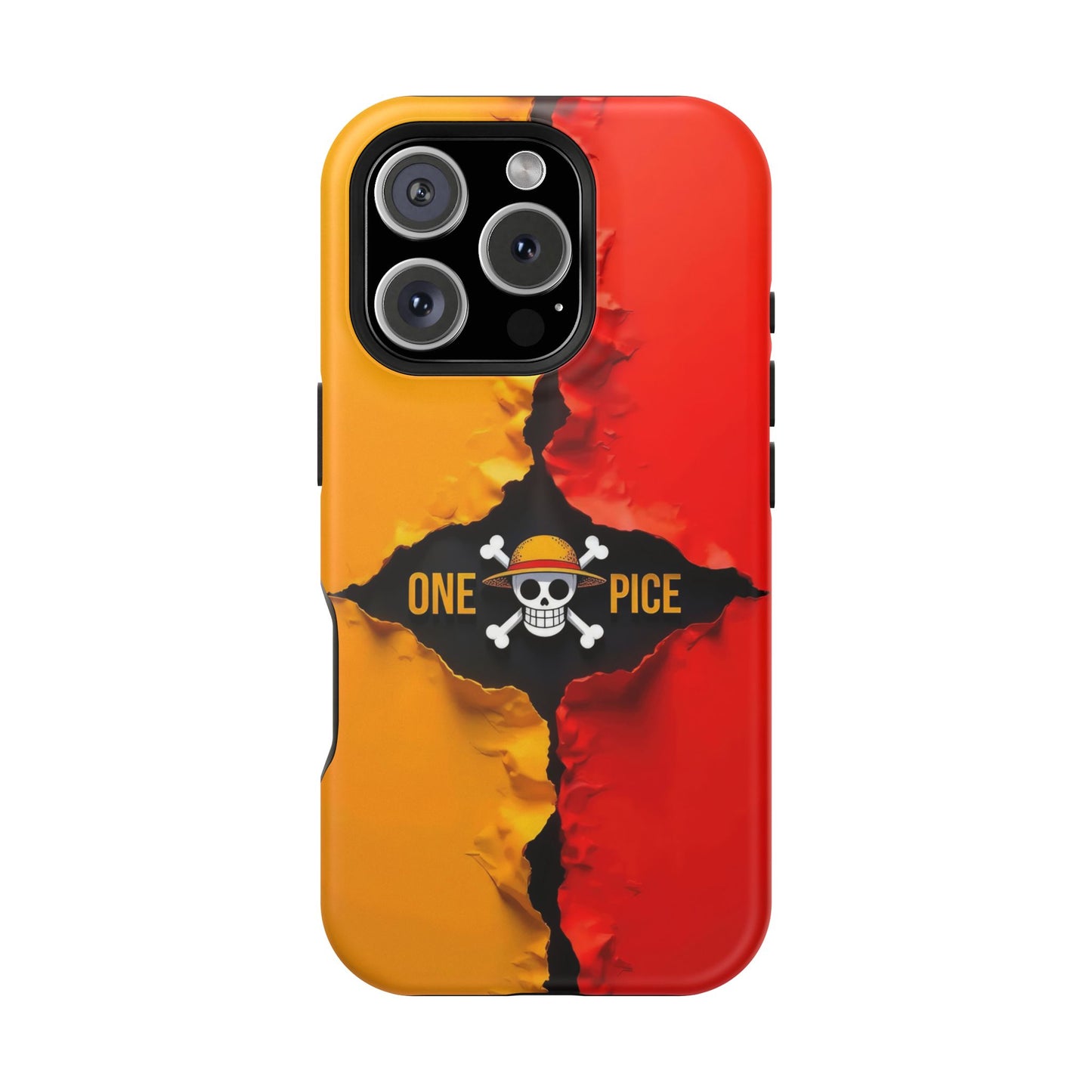 Bold One Piece Magnetic Tough Cases, Anime Phone Cover