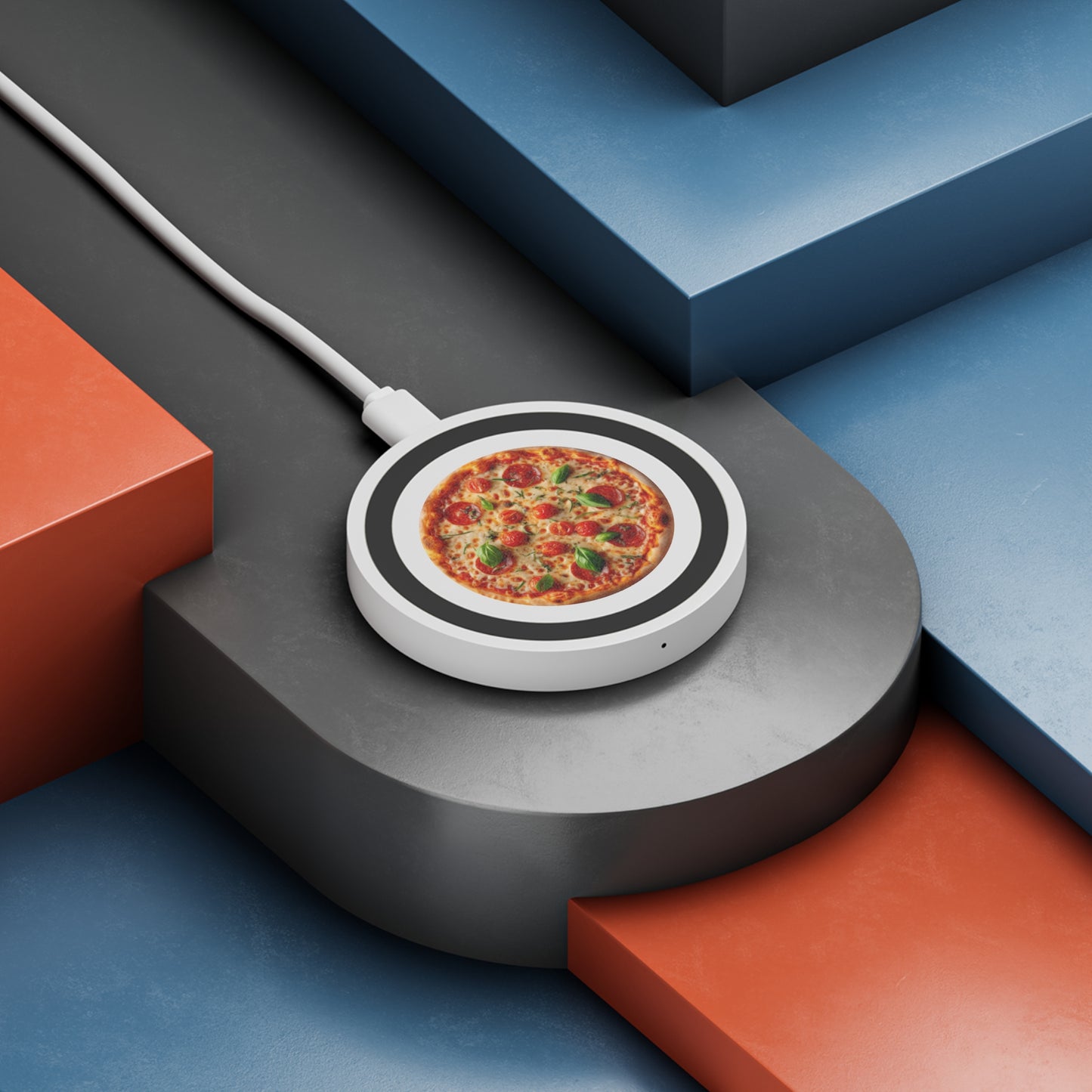 Mini Pizza Quake Wireless Charging Pad