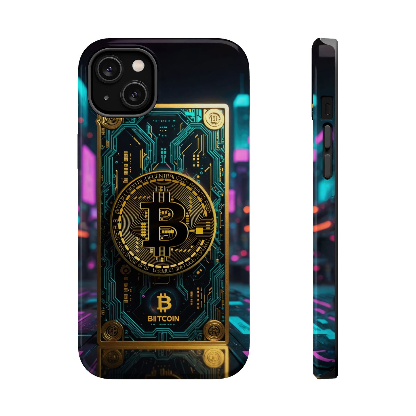 Bitcoin Magnetic Phone Case, Unique Phone Cover